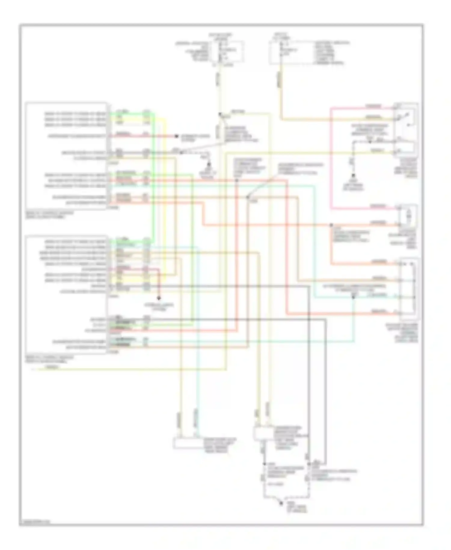 Wiring diagram lt blu/org for Mercury Mountaineer II (2001-2005) (3 of 15)