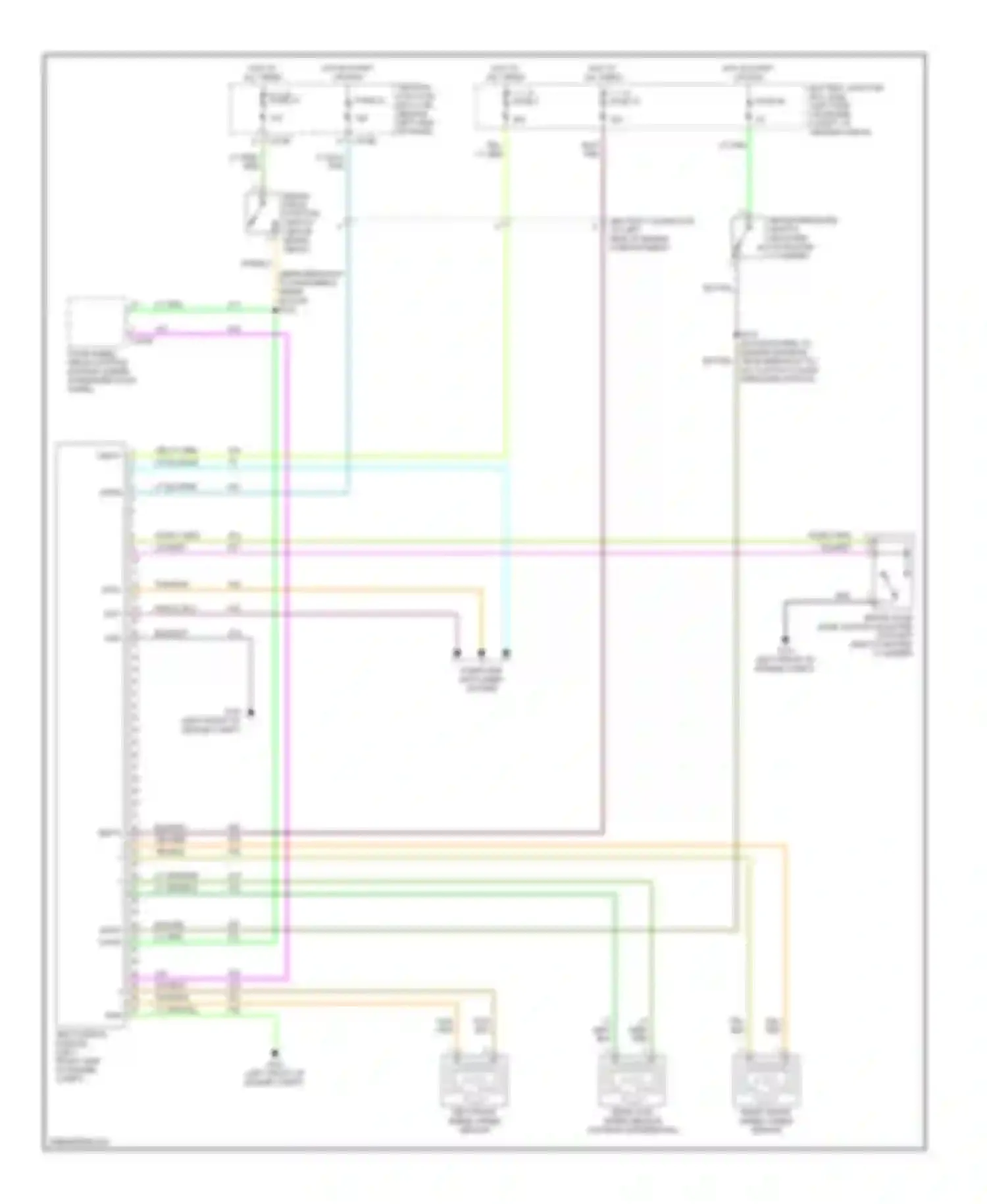 Wiring diagram lt grn/yel for Mercury Mountaineer II (2001-2005) (2 of 5)
