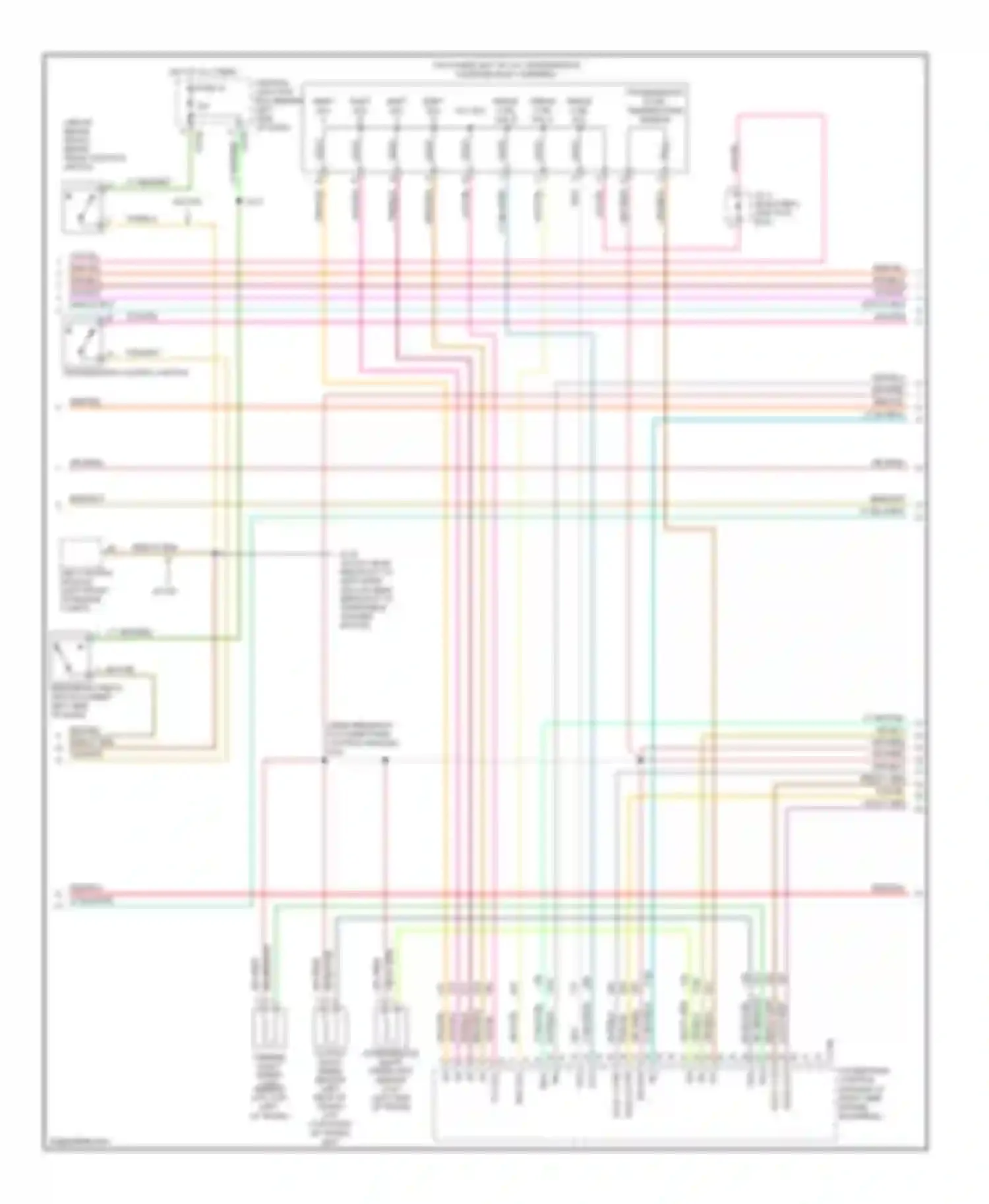 Wiring diagram yel/lt grn for Mercury Mountaineer II (2001-2005) (8 of 8)