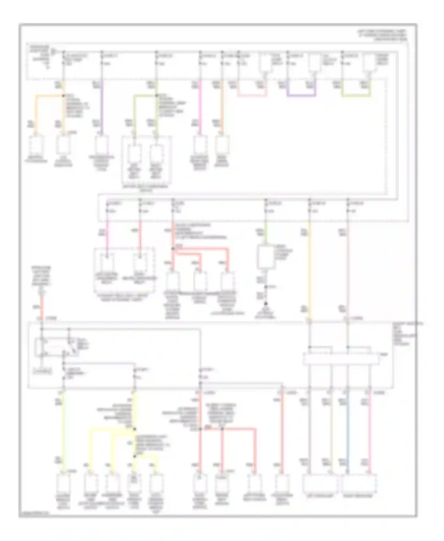 Mountaineer Mercury III (2005-2010): Power distribution circuit (2 of 6)