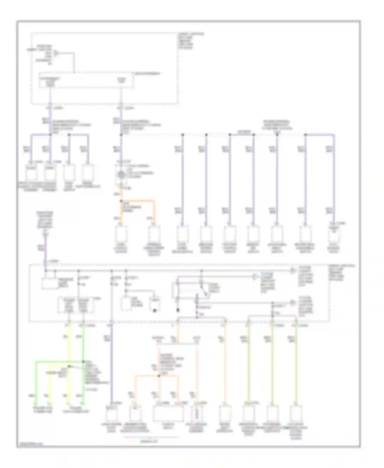 Mountaineer Mercury III (2005-2010): Power distribution circuit (4 of 6)