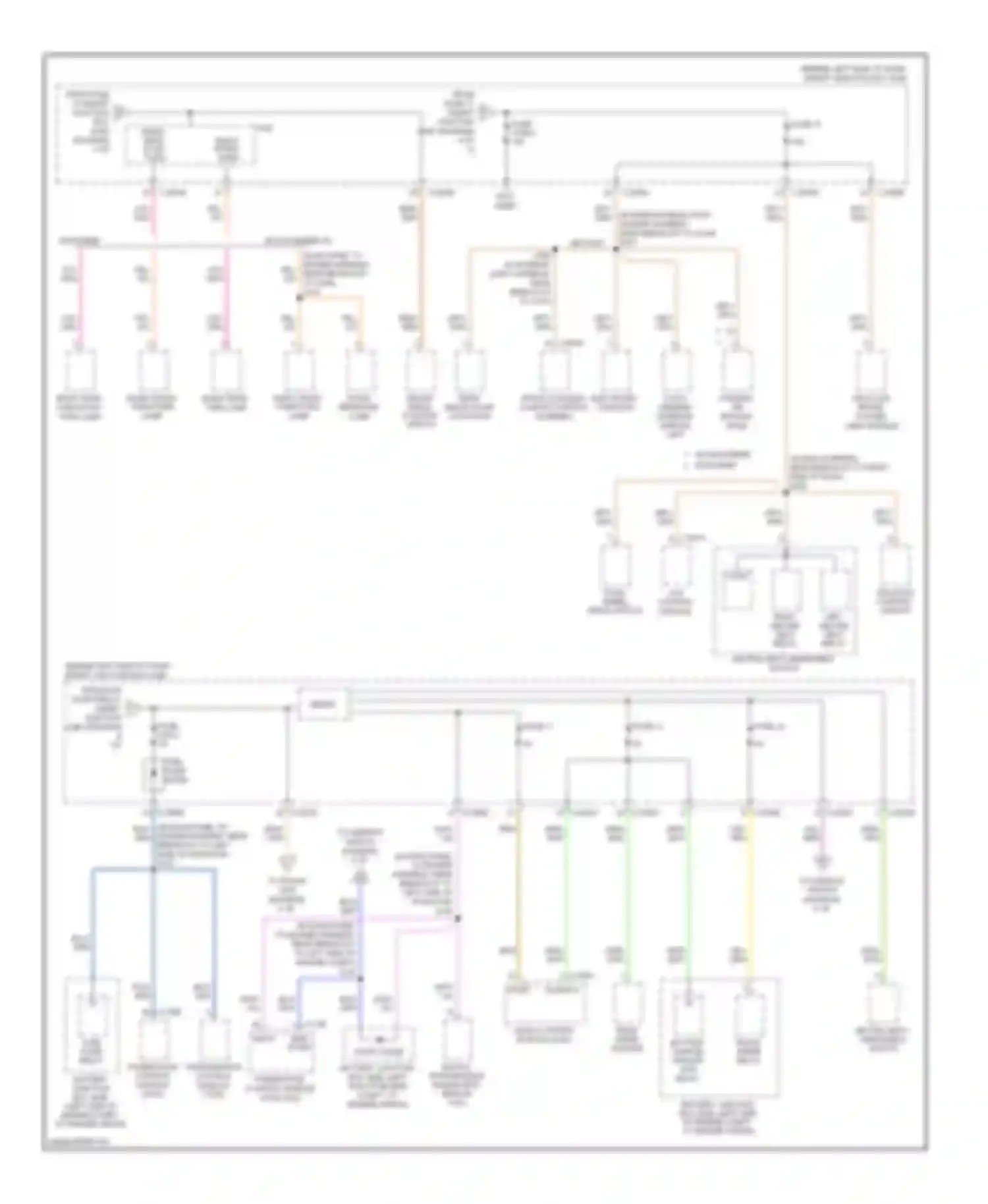 Mountaineer Mercury III (2005-2010): Power distribution circuit (5 of 6)