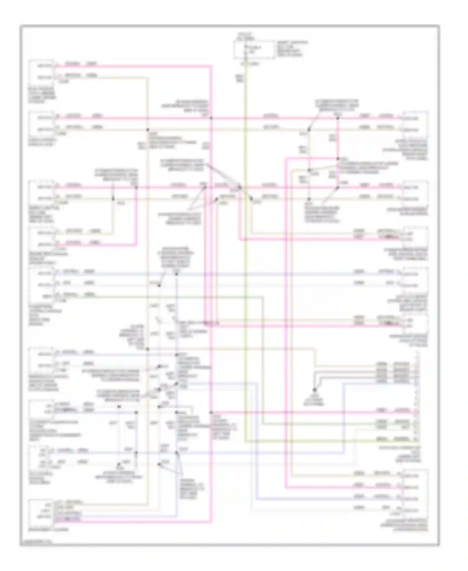 Wiring diagram blu for Mercury Mountaineer III (2005-2010) (1 of 57)