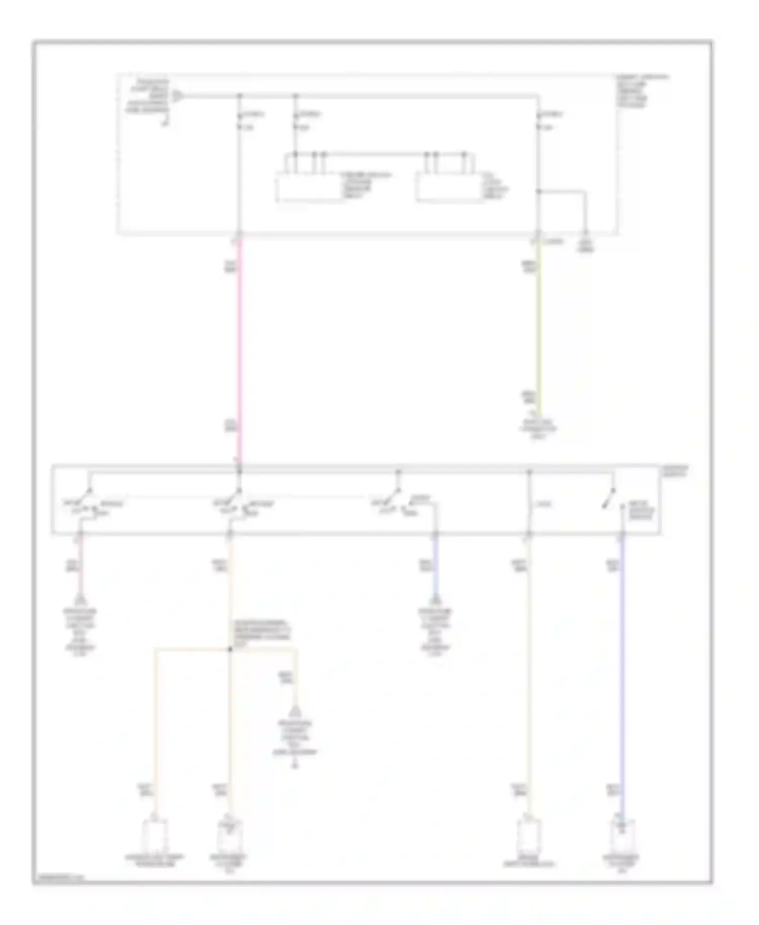Wiring diagram brake shift interlock for Mercury Mountaineer III (2005-2010) (3 of 3)