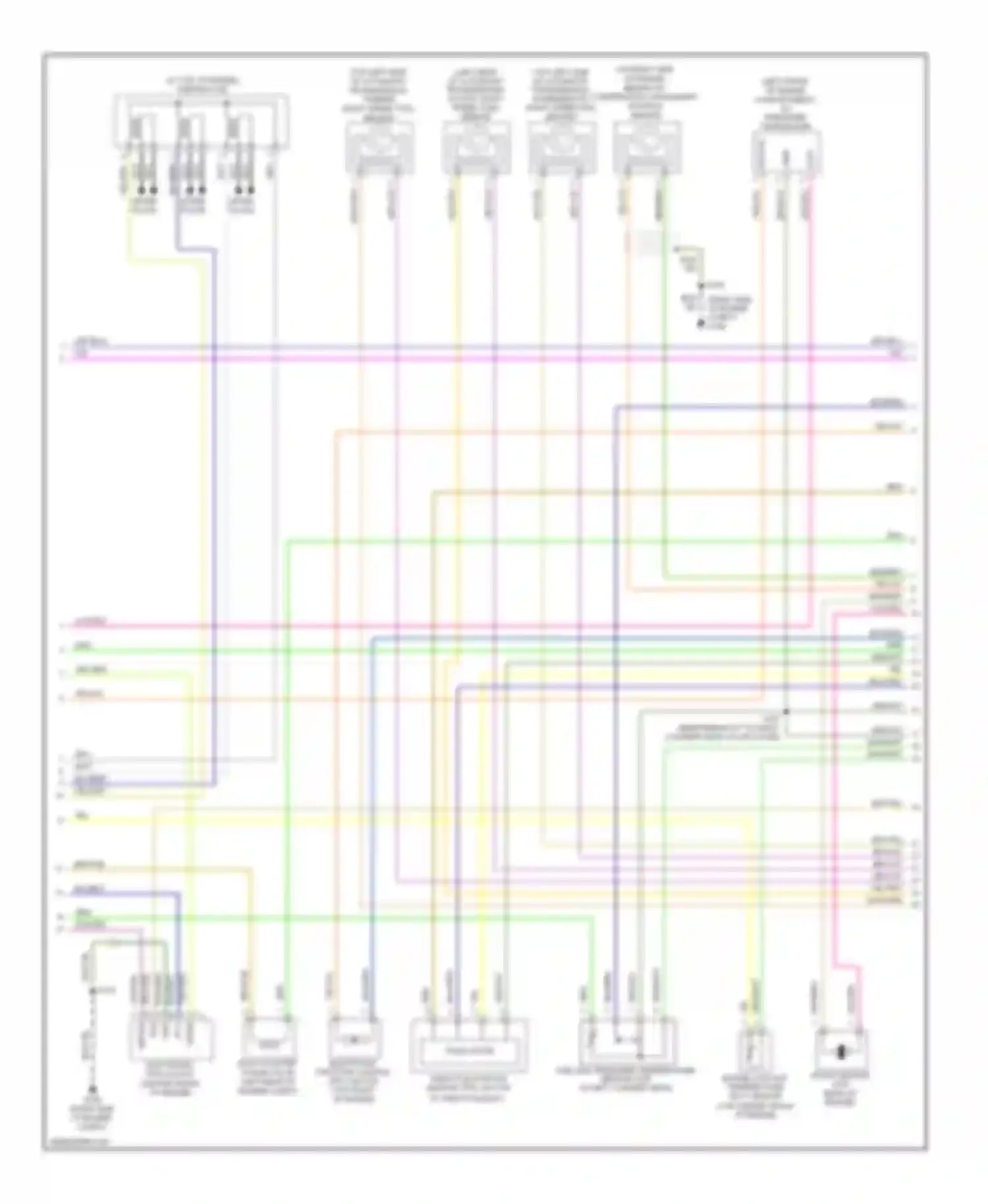 Wiring diagram nca for Mercury Mountaineer III (2005-2010) (9 of 19)