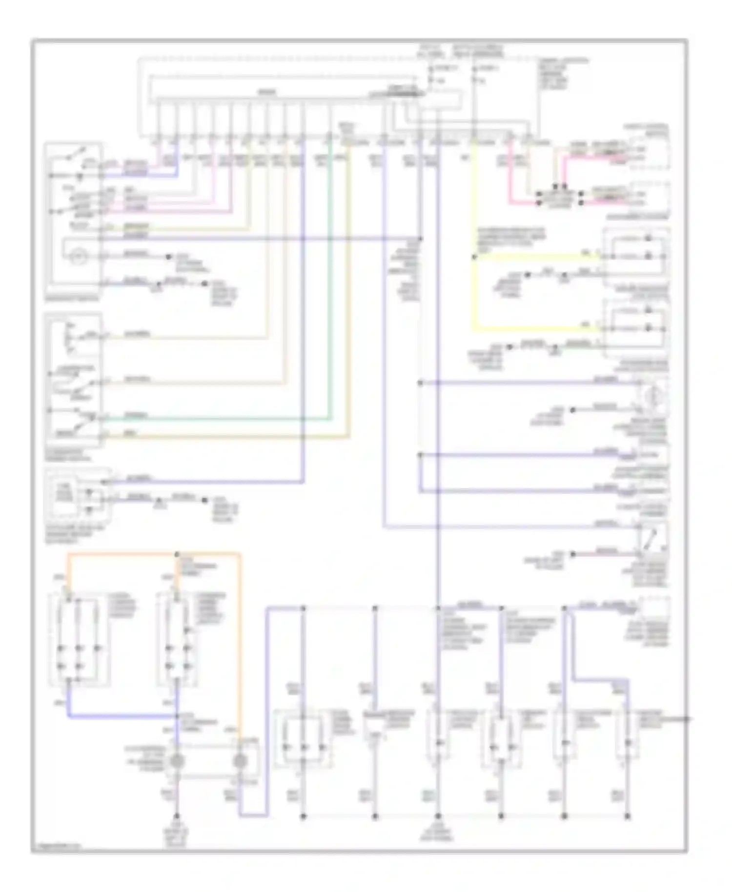 Wiring diagram wht/vio for Mercury Mountaineer III (2005-2010) (4 of 18)