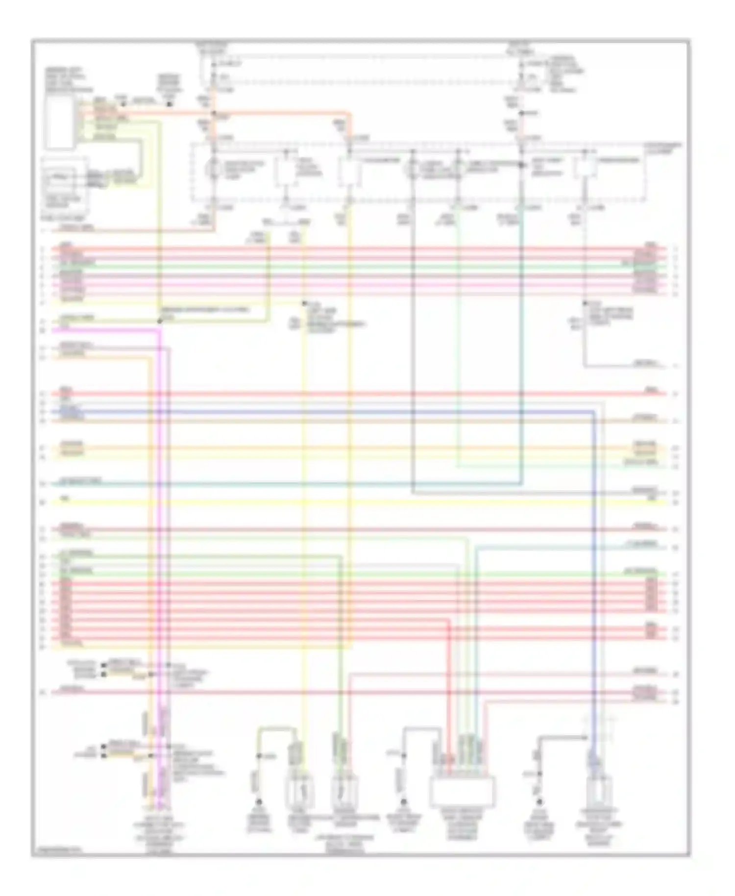 Wiring diagram lt blu/red for Mercury Sable IV (1999-2005) (3 of 8)