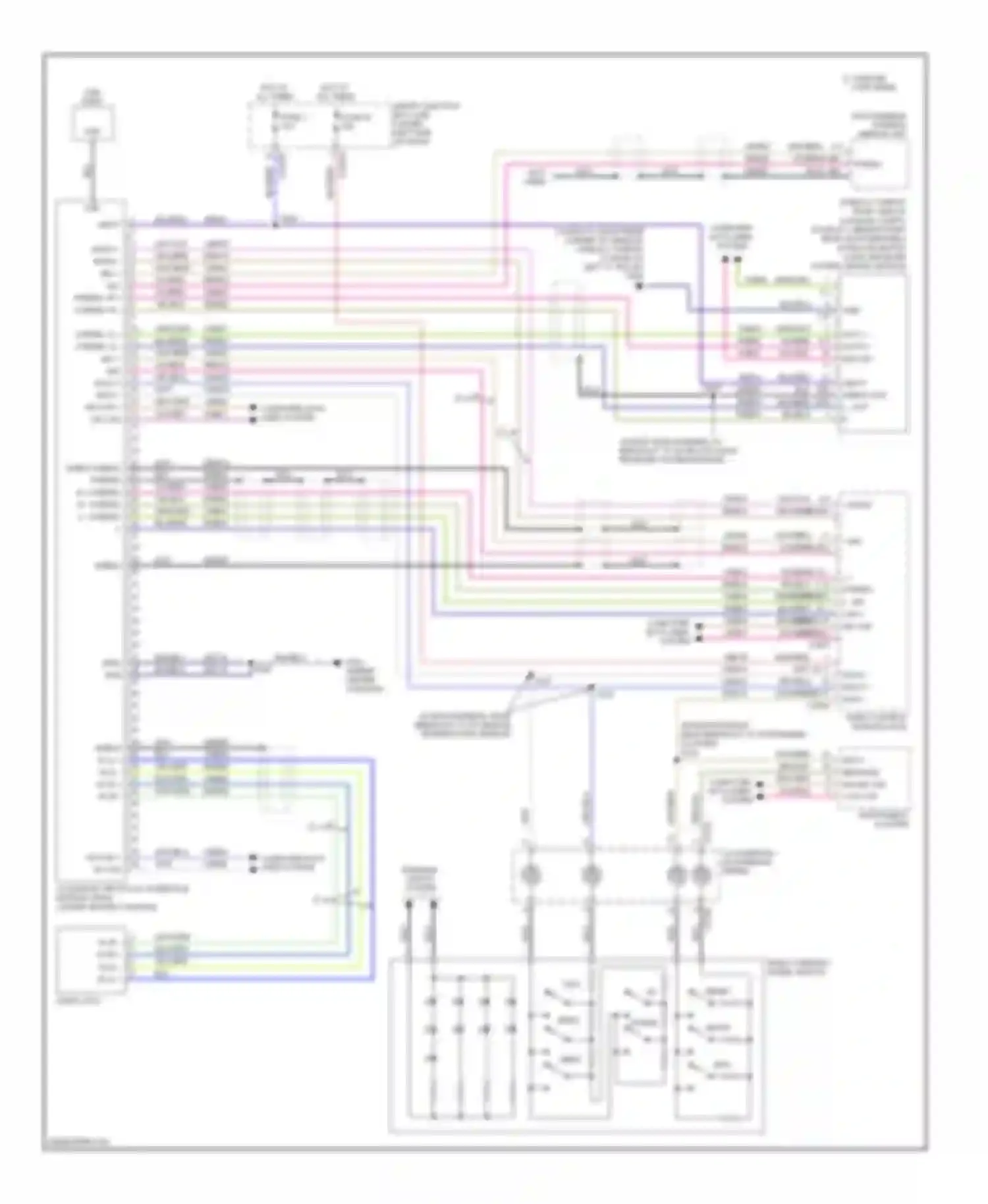 Sable Mercury V (2007-2009): Premium radio circuit, with sync