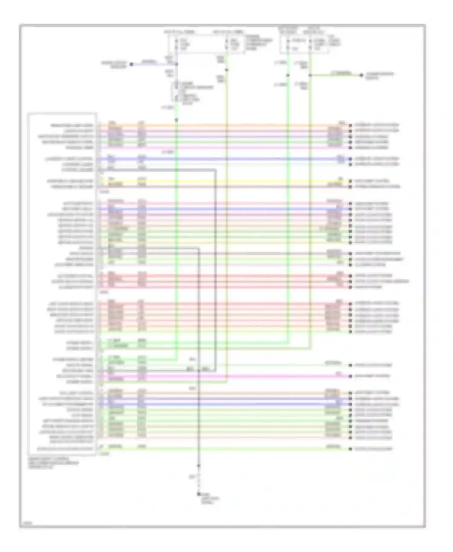 Villager Mercury I (1992-1998): Body computer circuits