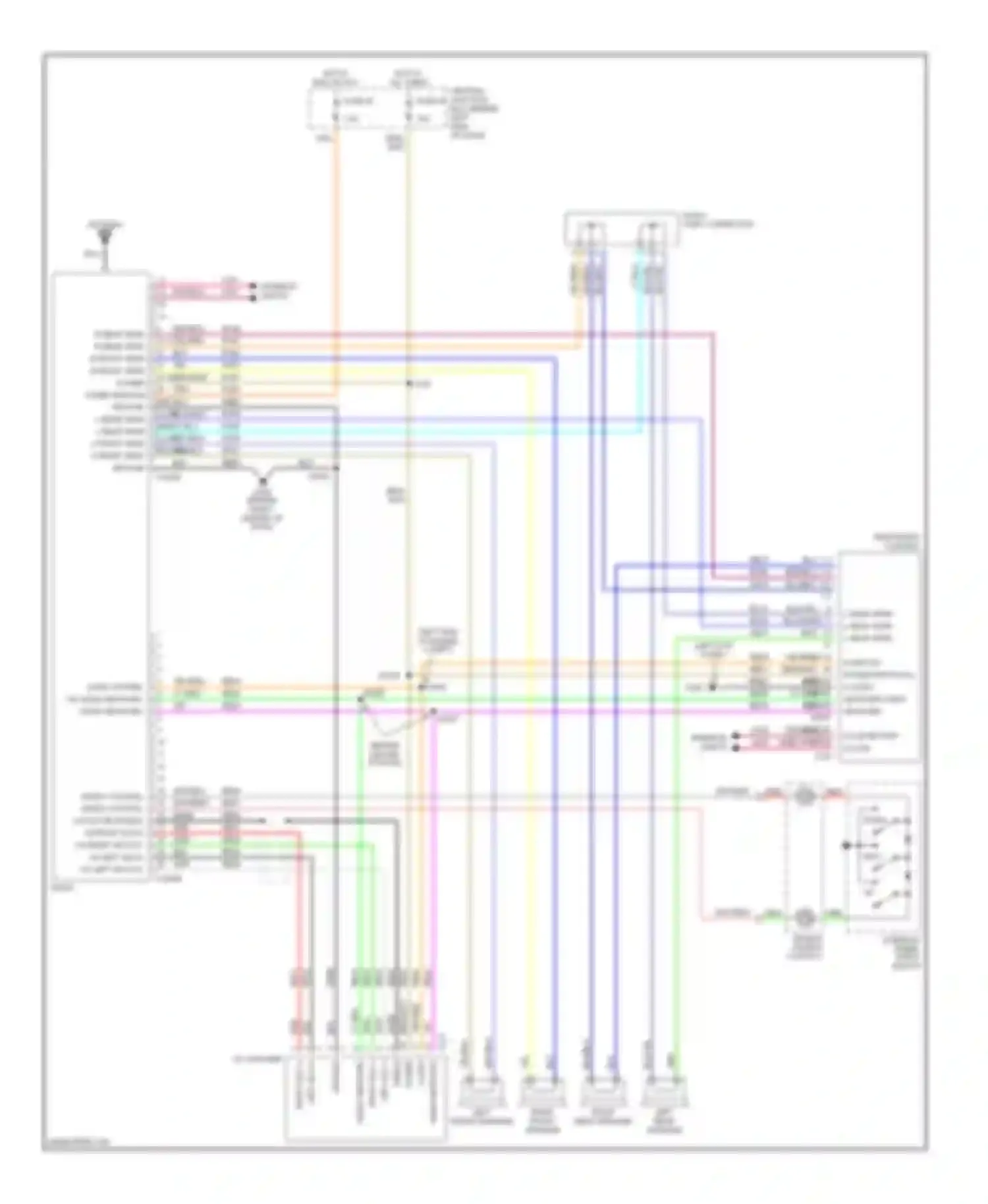 Villager Mercury II (1998-2002): Radio circuits, midline