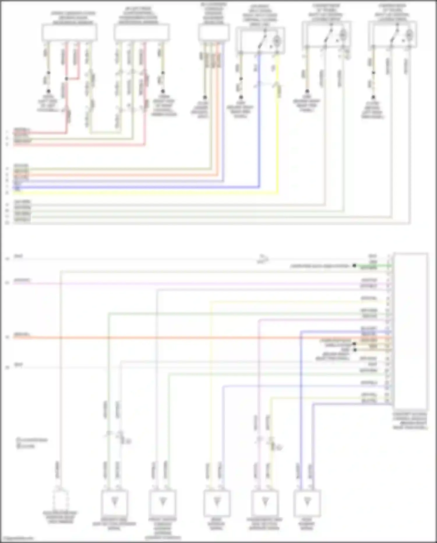 Cooper Clubman MINI I facelift (2010-2014): Access/start circuit (3 of 3)
