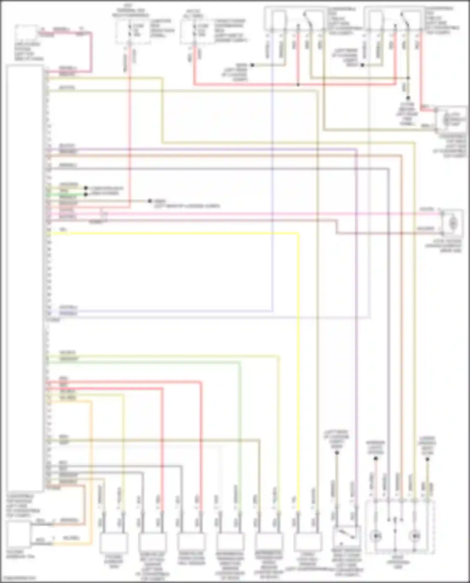 Wiring diagram blk/vio for MINI Cooper Clubman I facelift (2010-2014) (2 of 14)