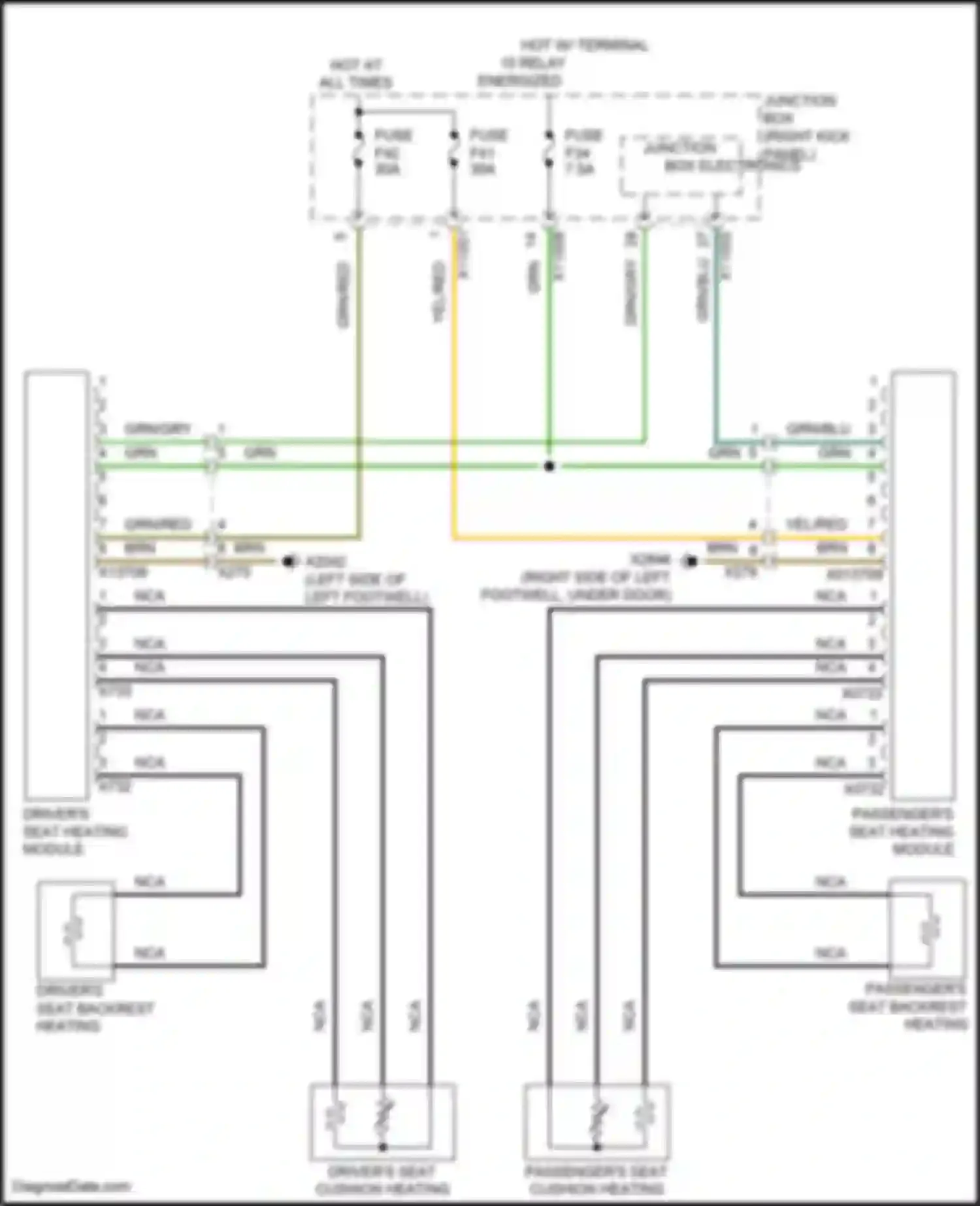 Wiring diagram brn for MINI Cooper Clubman I facelift (2010-2014) (58 of 95)
