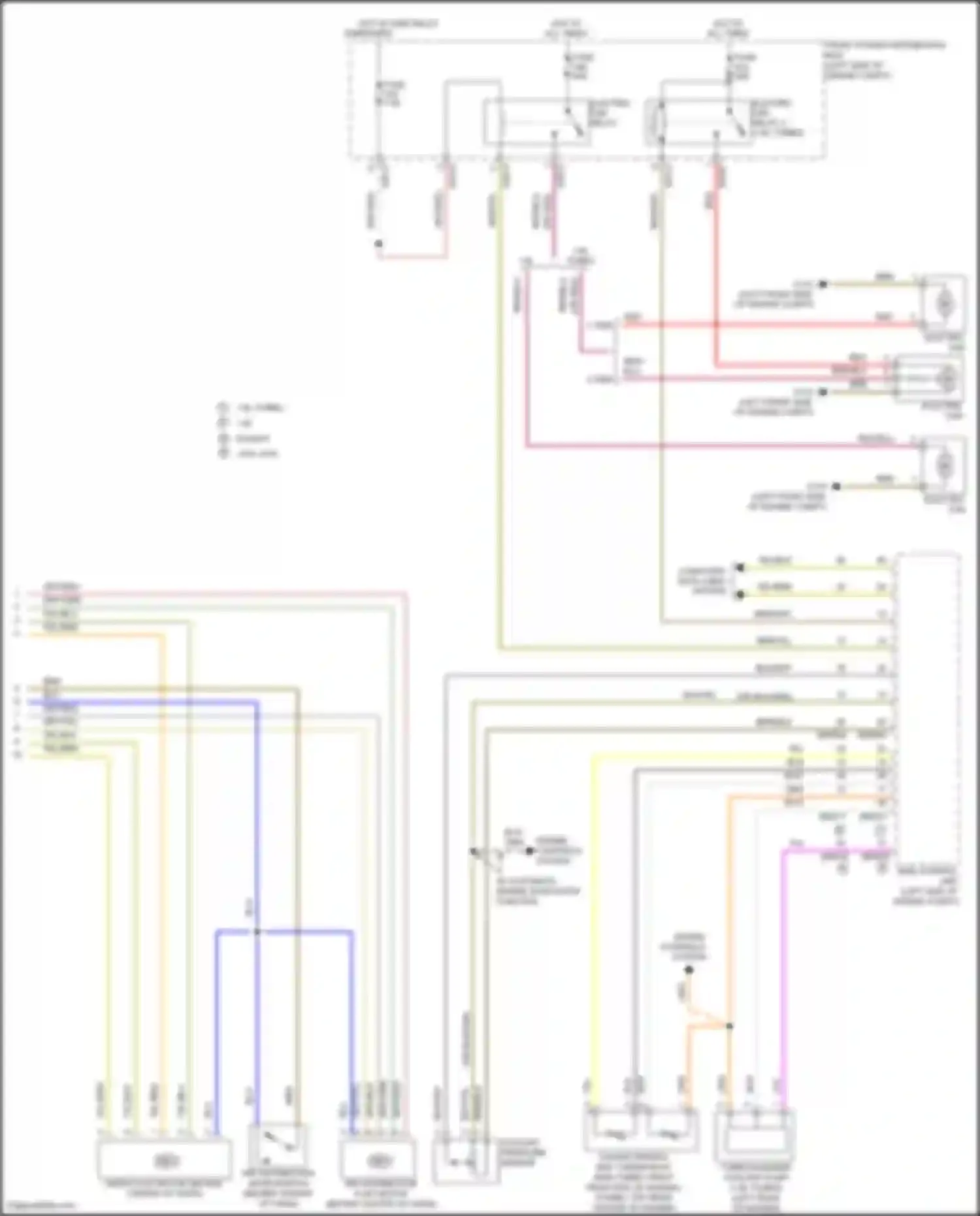 Wiring diagram characteristic map thermostat for MINI Cooper Clubman I facelift (2010-2014) (3 of 7)