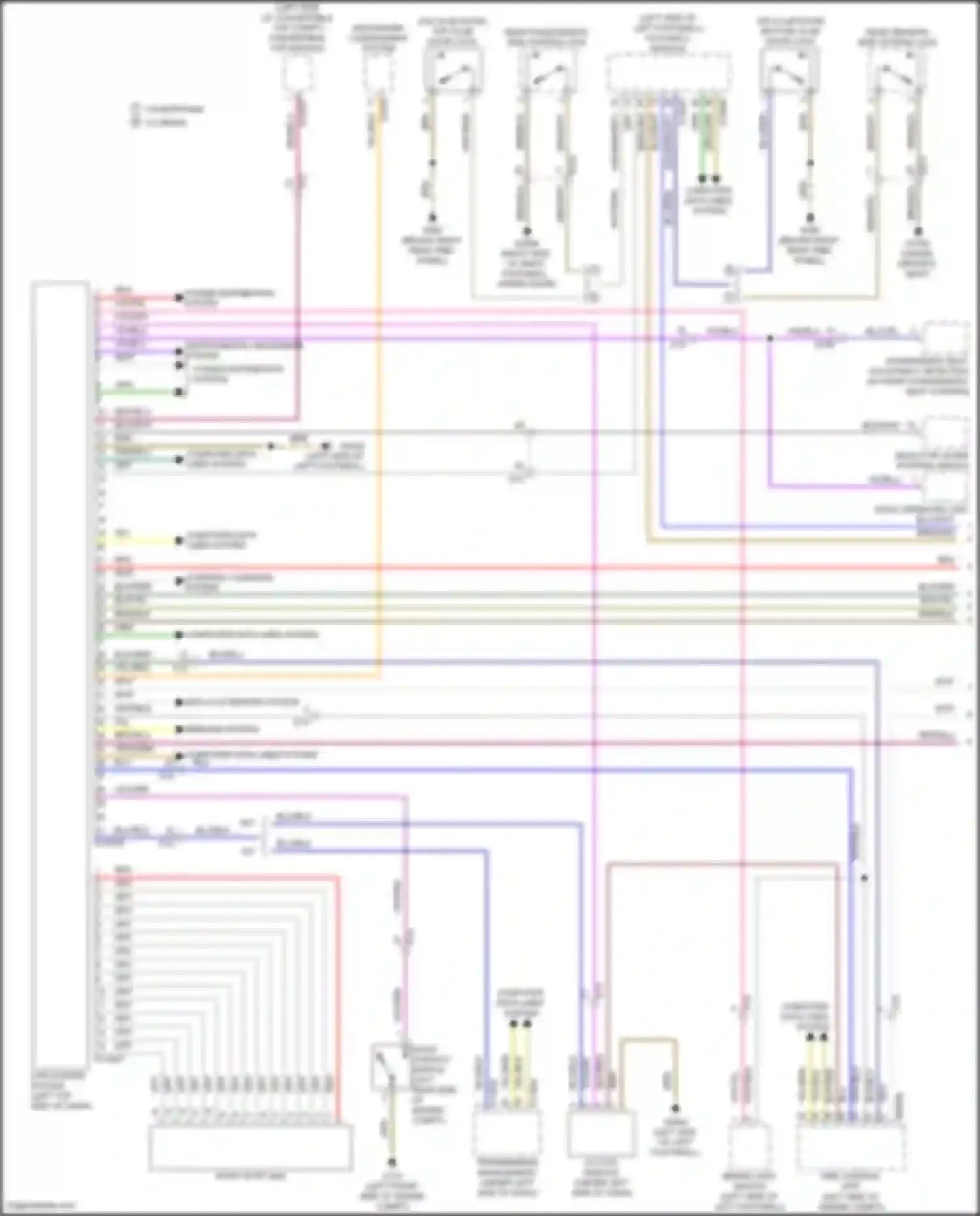 Wiring diagram gry for MINI Cooper Clubman I facelift (2010-2014) (21 of 48)