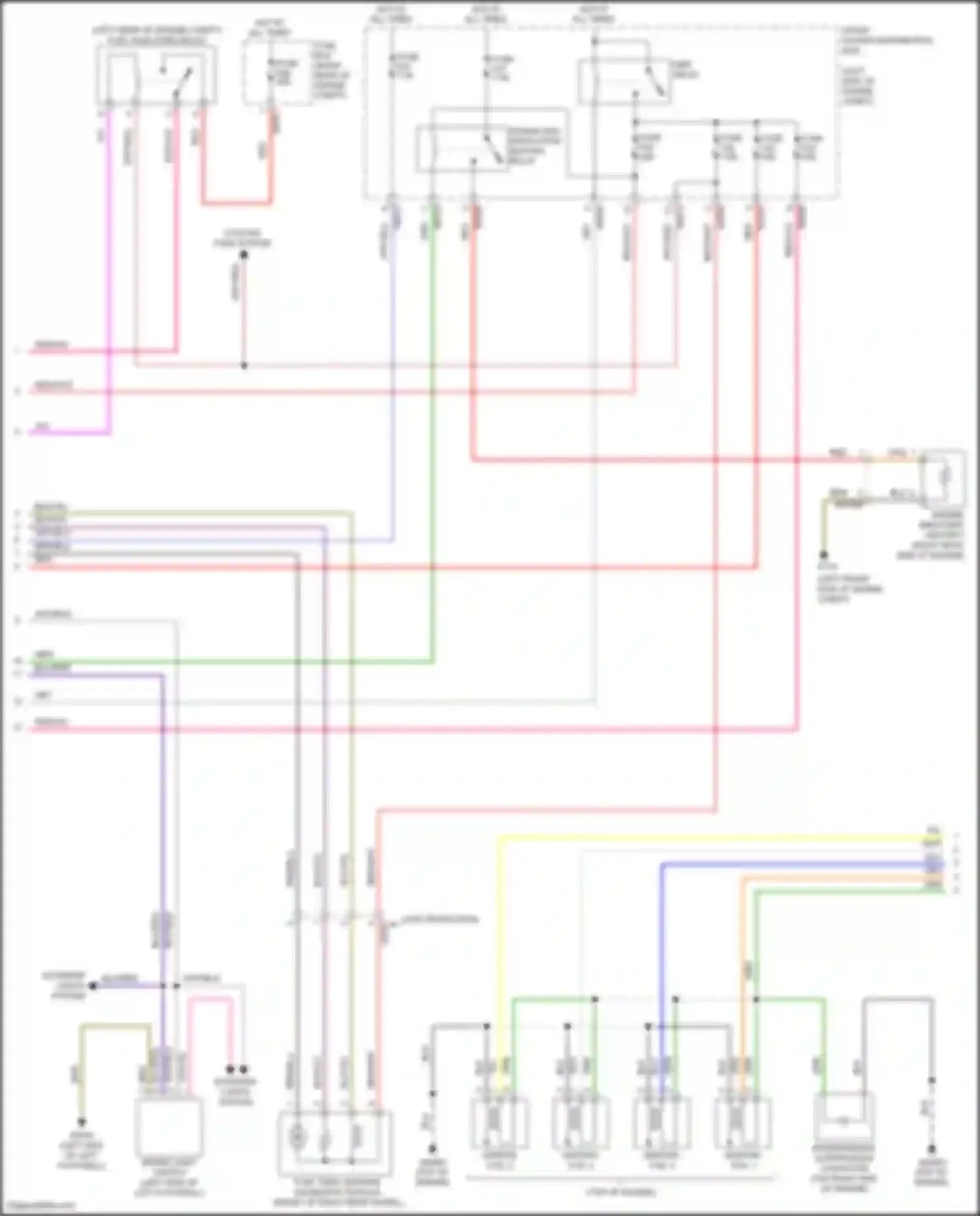 Wiring diagram ignition coil 3 for MINI Cooper Clubman I facelift (2010-2014) (3 of 3)
