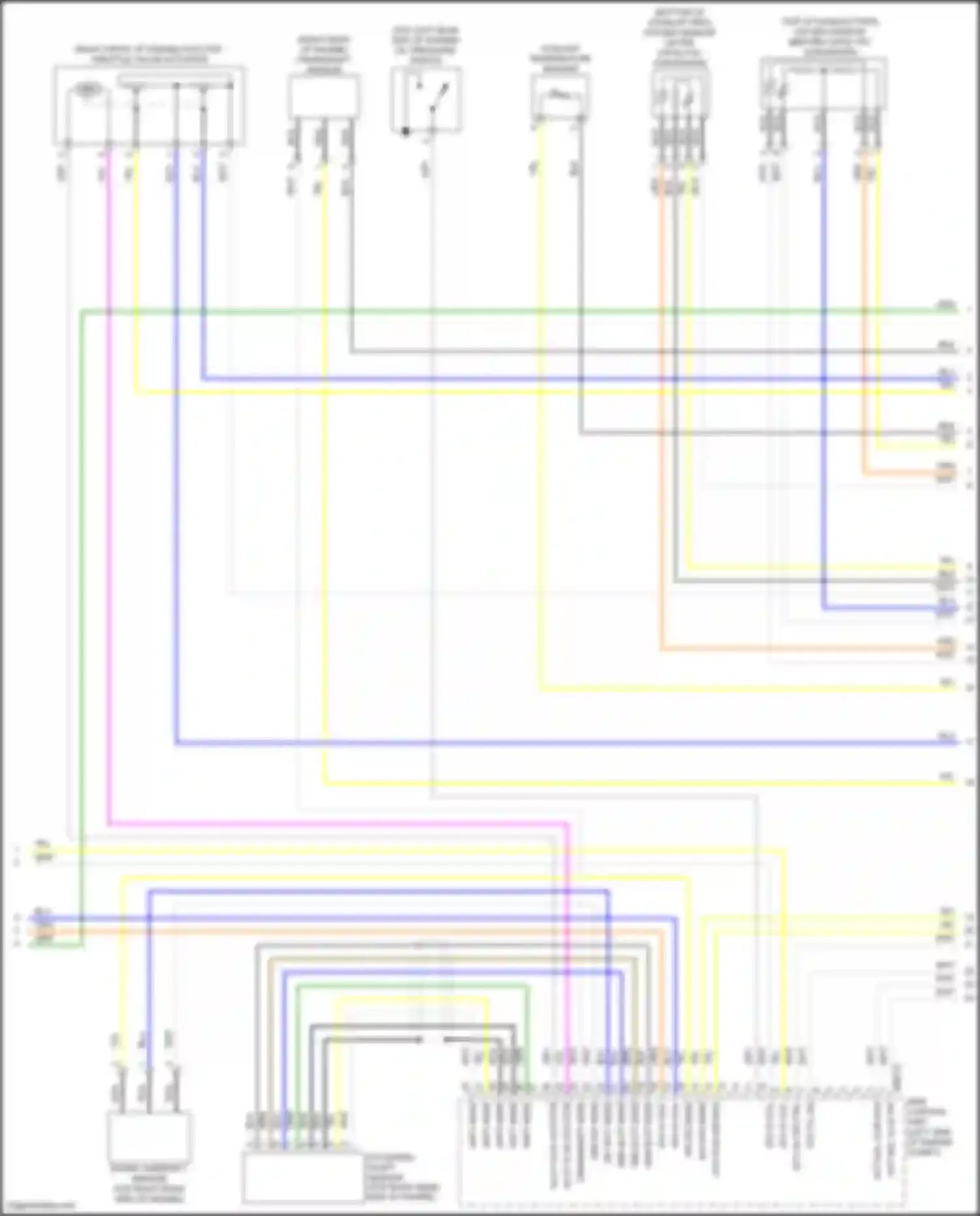 Wiring diagram sig ful inj for MINI Cooper Clubman I facelift (2010-2014) (1 of 1)