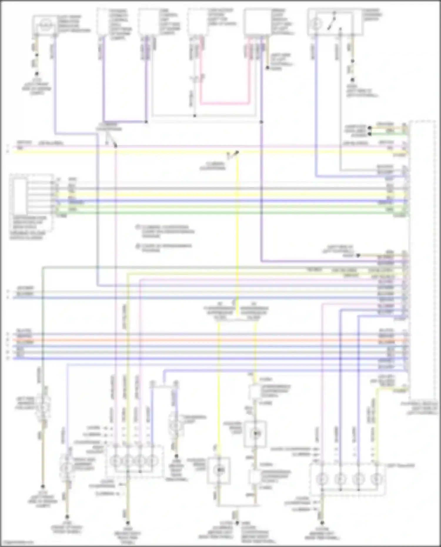 Wiring diagram wht/blu for MINI Cooper Clubman I facelift (2010-2014) (7 of 19)