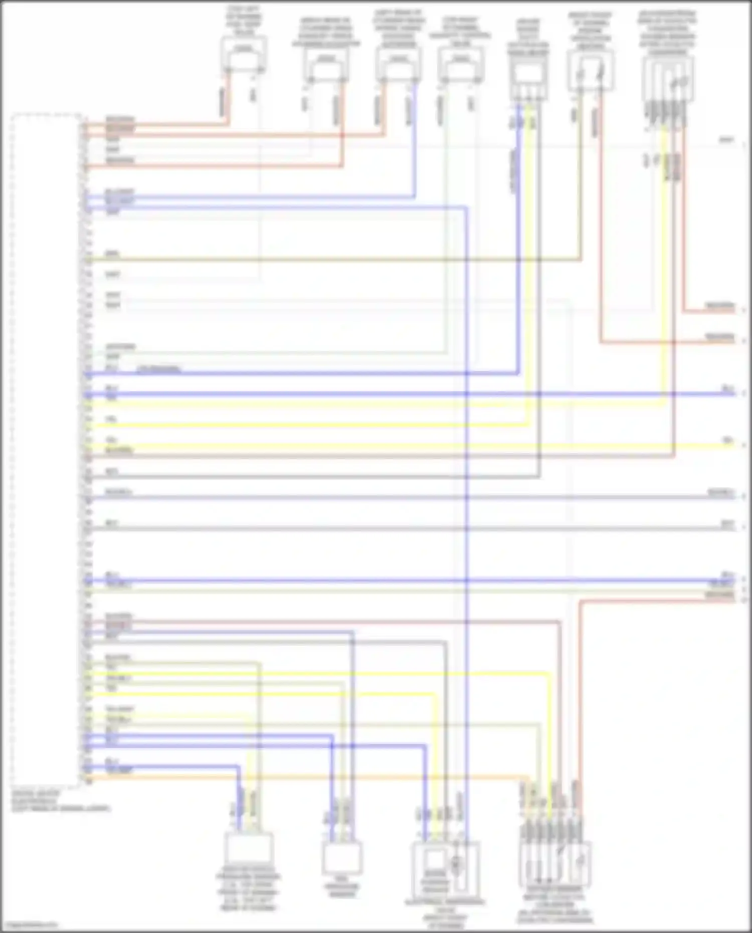Cooper Clubman MINI II facelift (2019-2024): Wiring diagram engine performance 2.0l turbo (1 of 6)