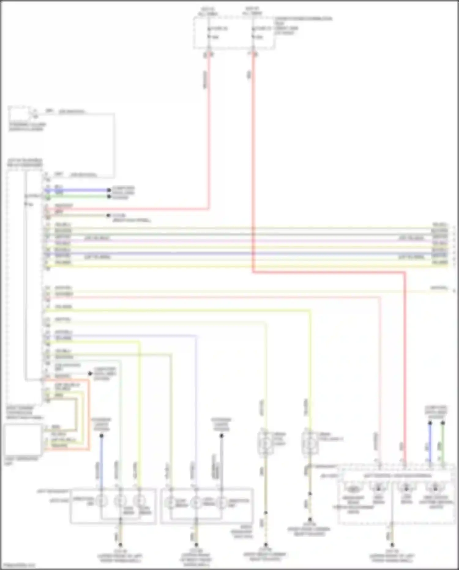 Cooper Clubman MINI II facelift (2019-2024): Headlights circuit (1 of 2)