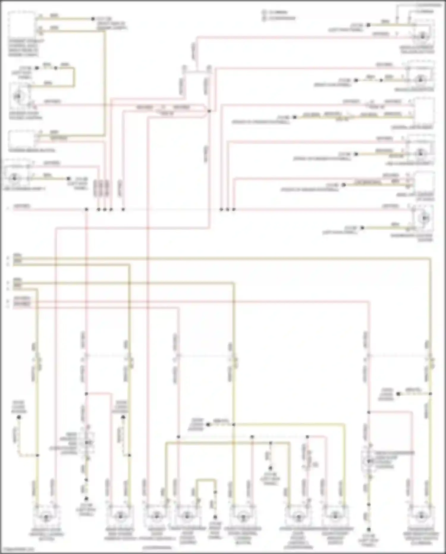 Cooper Clubman MINI II facelift (2019-2024): Instrument illumination circuit (2 of 2)
