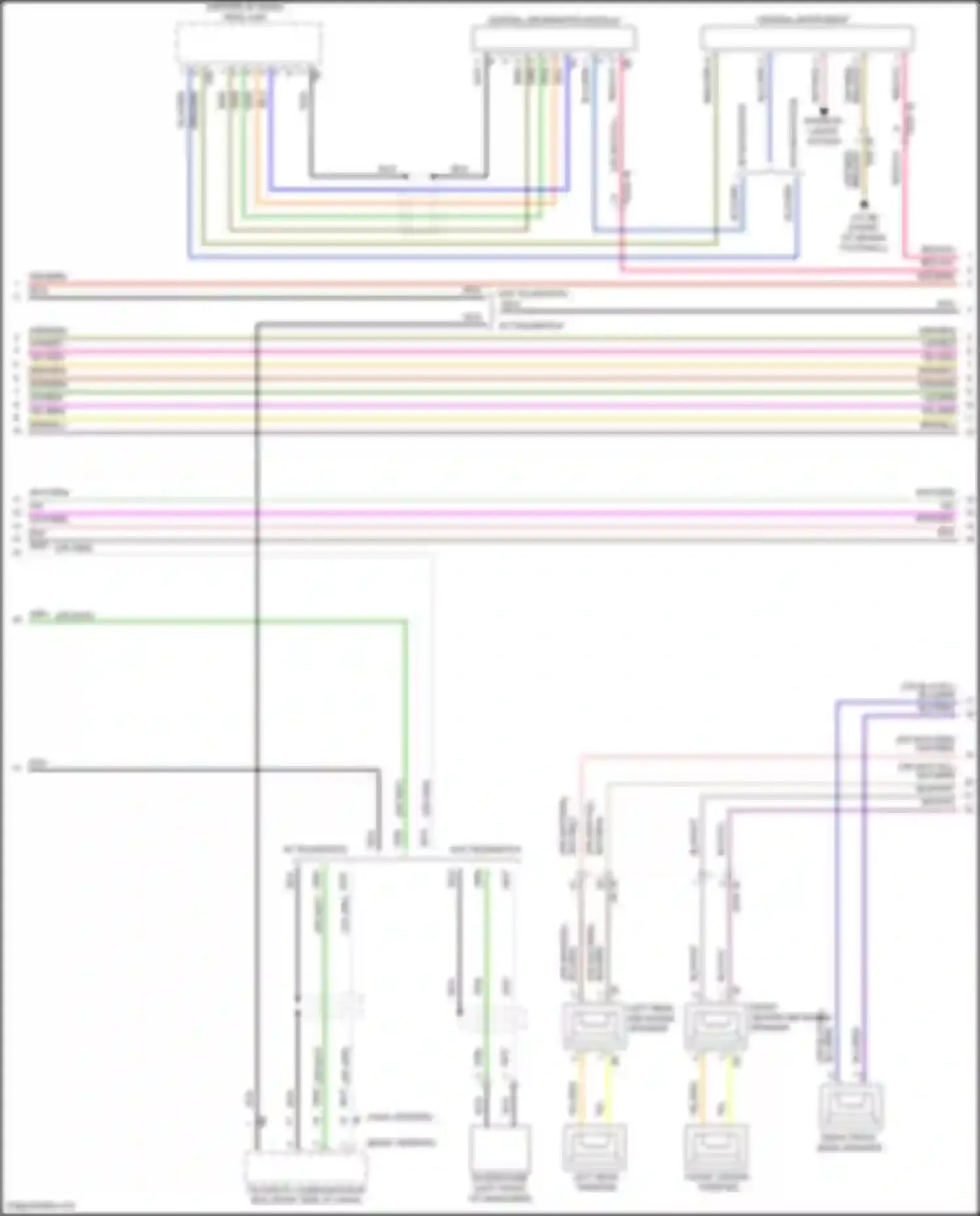 Cooper Clubman MINI II facelift (2019-2024): Radio circuit, w/ hifi radio w/o active sound design (2 of 4)