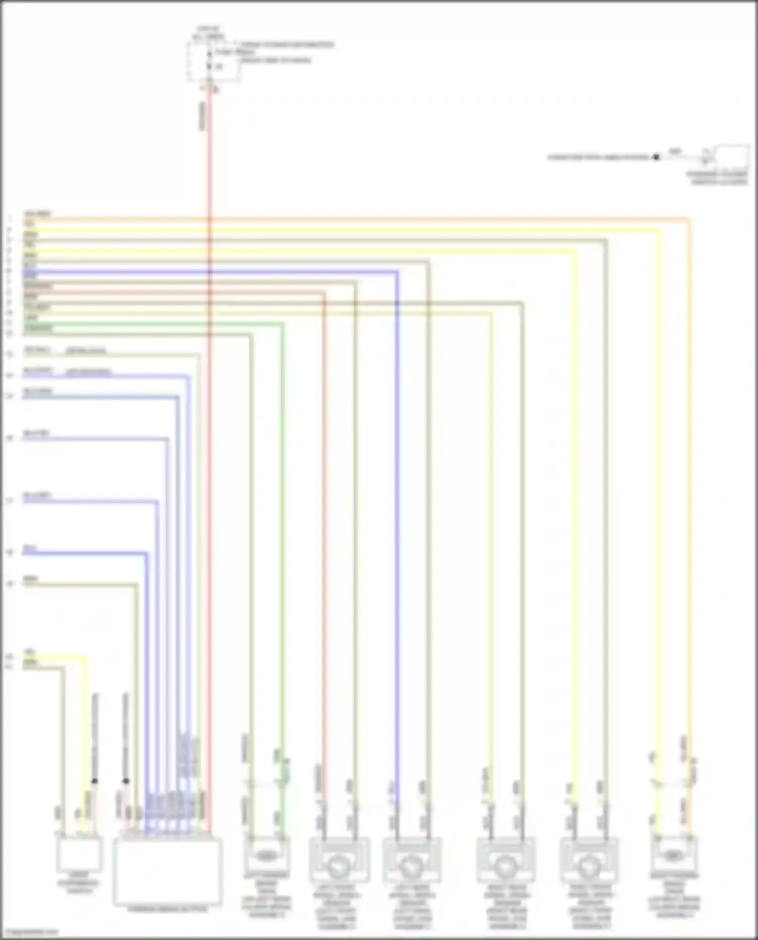 Wiring diagram gry for MINI Cooper Clubman II facelift (2019-2024) (2 of 32)