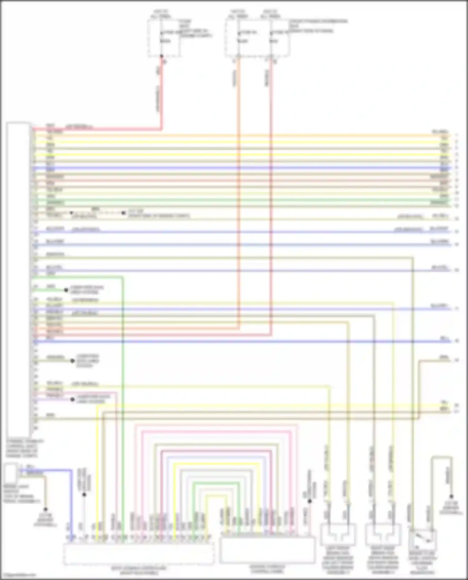 Wiring diagram yel for MINI Cooper Clubman II facelift (2019-2024) (1 of 79)