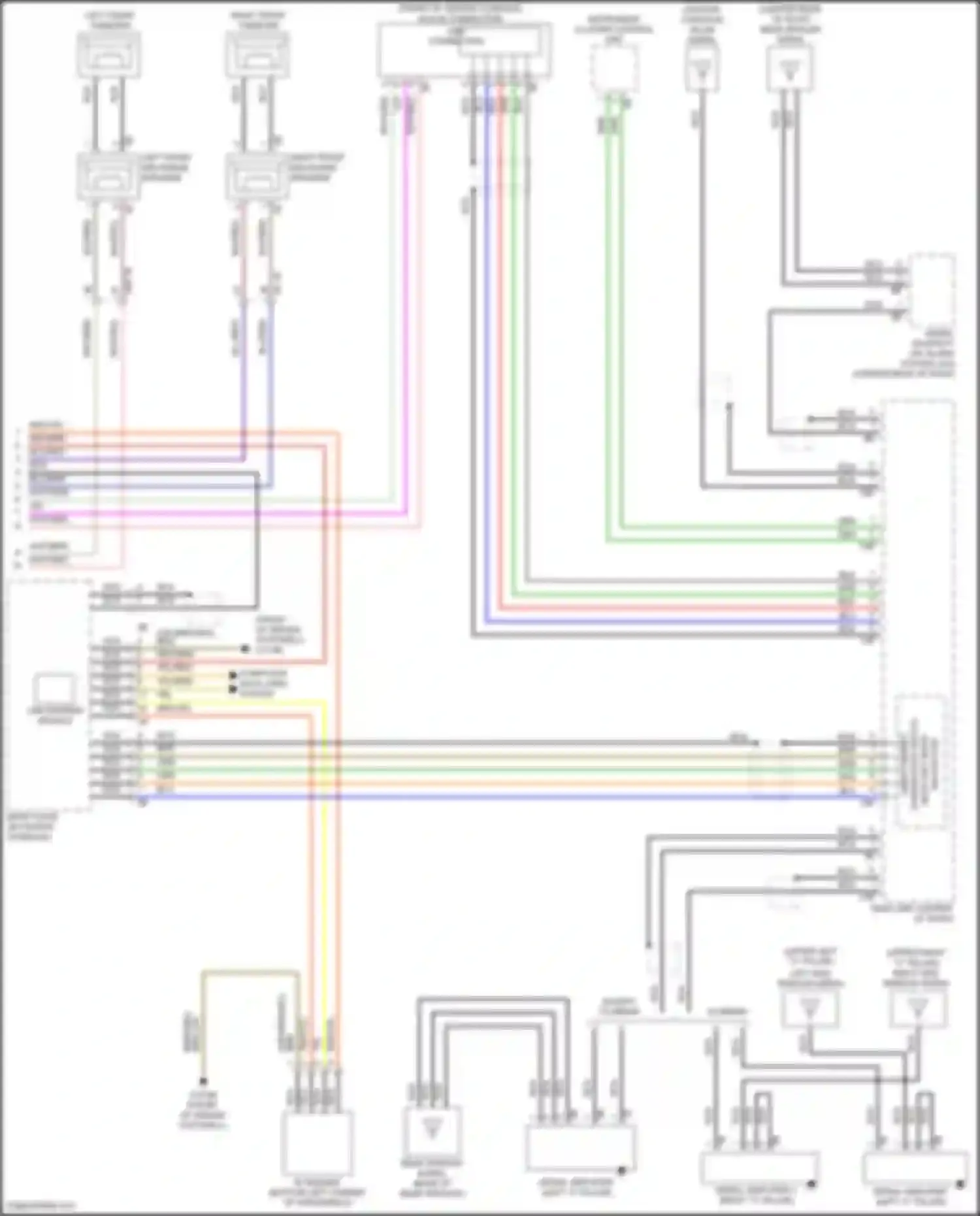 Wiring diagram blu/brn for MINI Cooper Clubman II (2015-2019) (6 of 29)