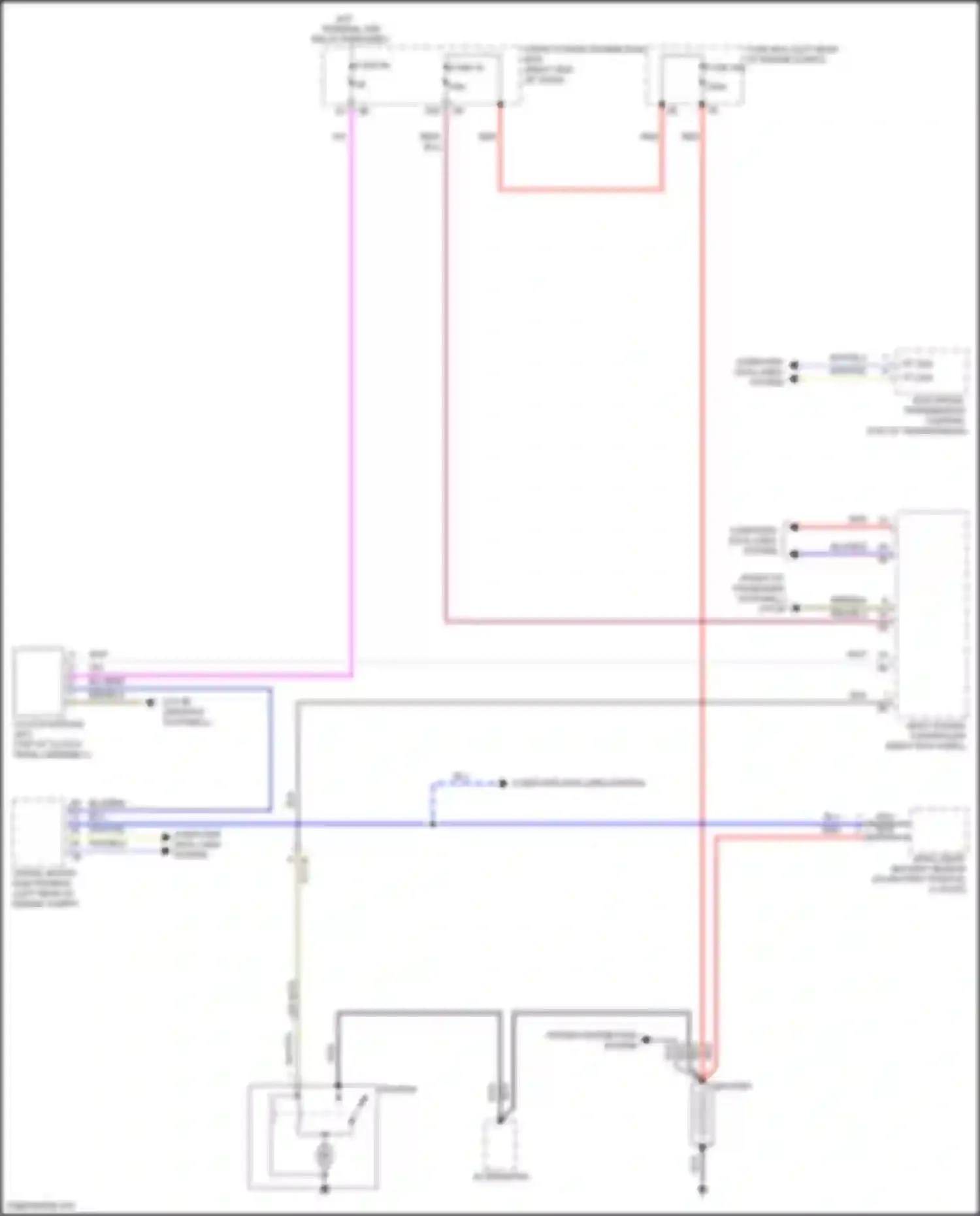Wiring diagram digital motor electronics for MINI Cooper Clubman II (2015-2019) (8 of 10)