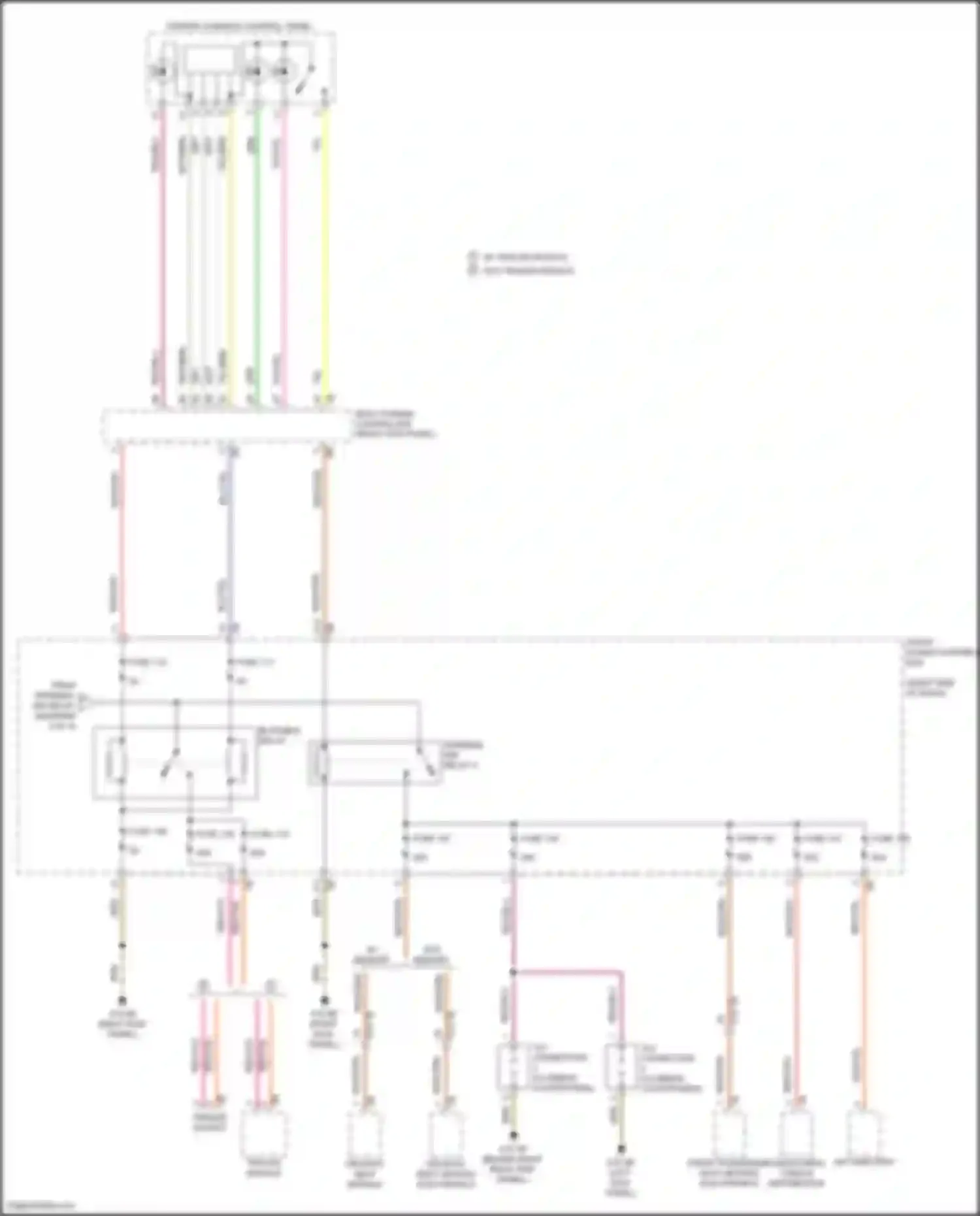 Wiring diagram fuse 119 for MINI Cooper Clubman II (2015-2019) (1 of 2)