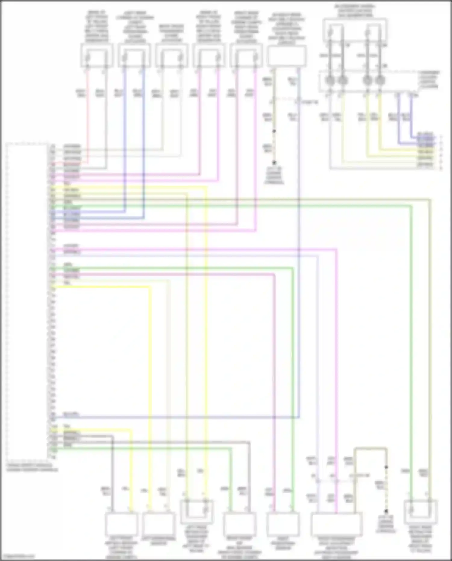 Wiring diagram gry/wht for MINI Cooper Clubman II (2015-2019) (9 of 20)