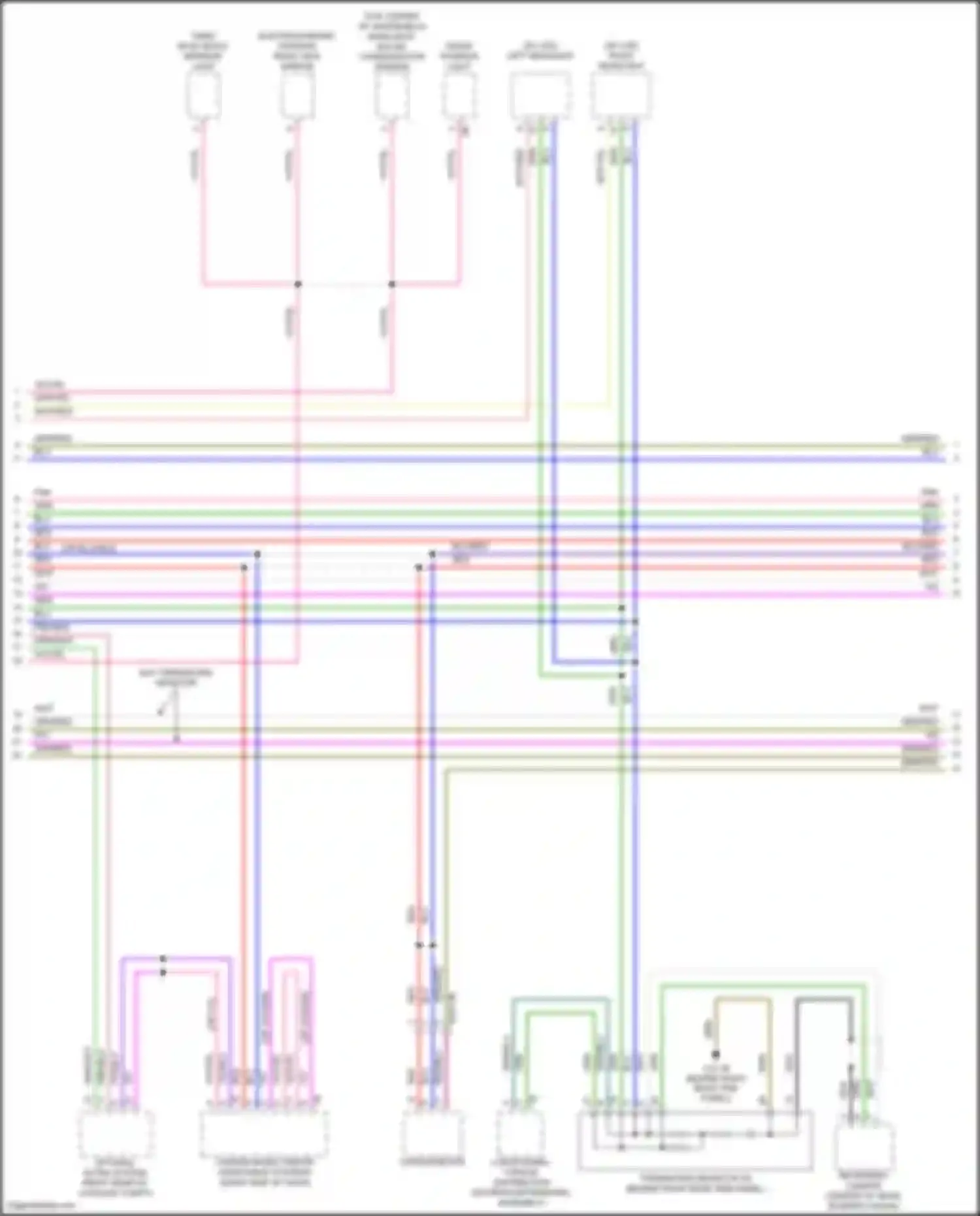 Wiring diagram pnk for MINI Cooper Clubman II (2015-2019) (5 of 6)