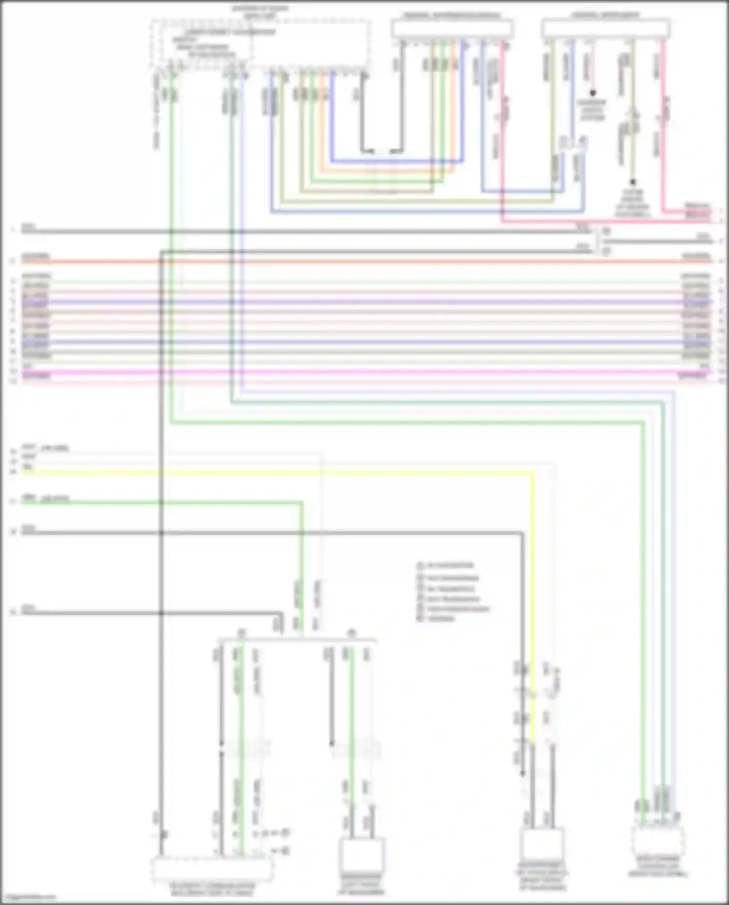 Wiring diagram yel for MINI Cooper Clubman II (2015-2019) (3 of 72)