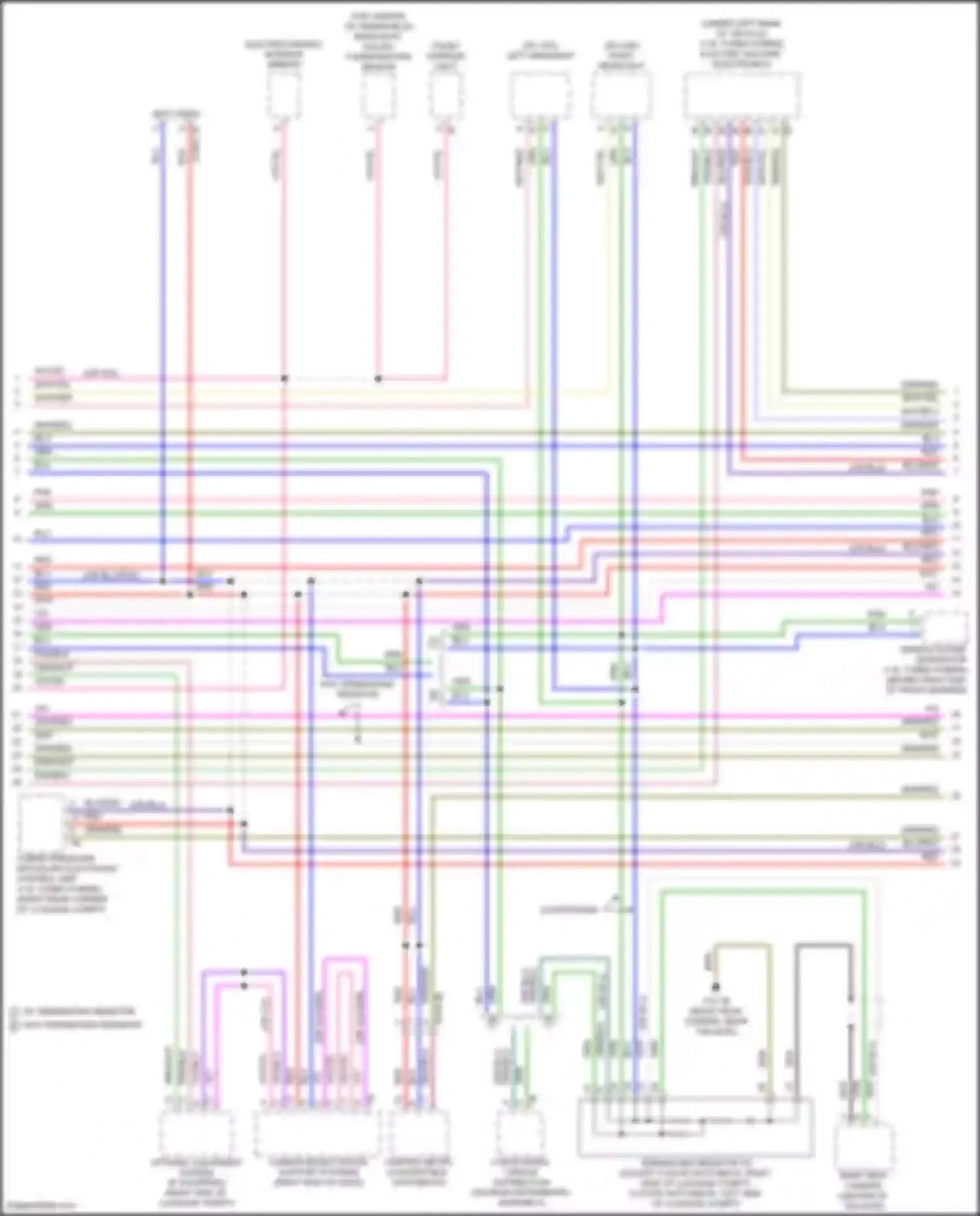 Cooper Countryman MINI II facelift (2020-2023): High/low bus circuit (3 of 4)