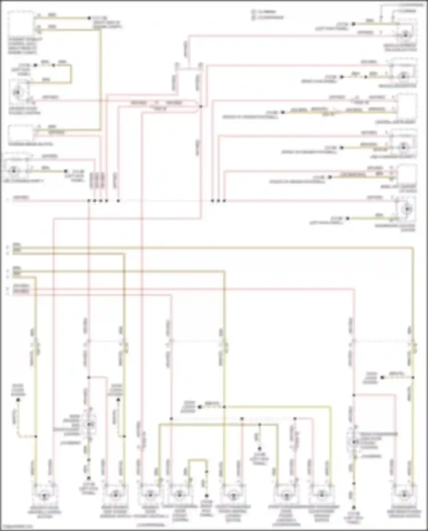 Cooper Countryman MINI II facelift (2020-2023): Instrument illumination circuit (2 of 2)