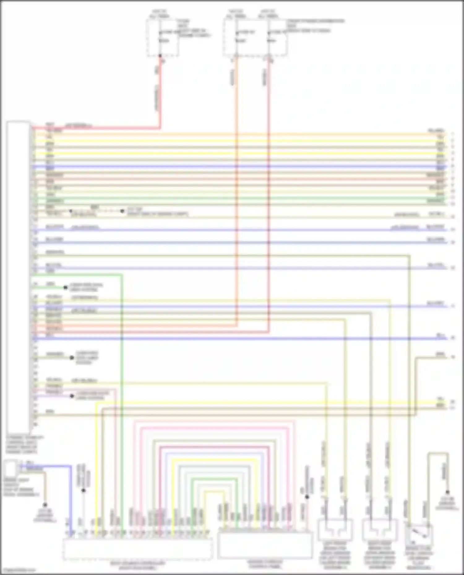 Wiring diagram blk/wht for MINI Cooper Countryman II facelift (2020-2023) (21 of 33)