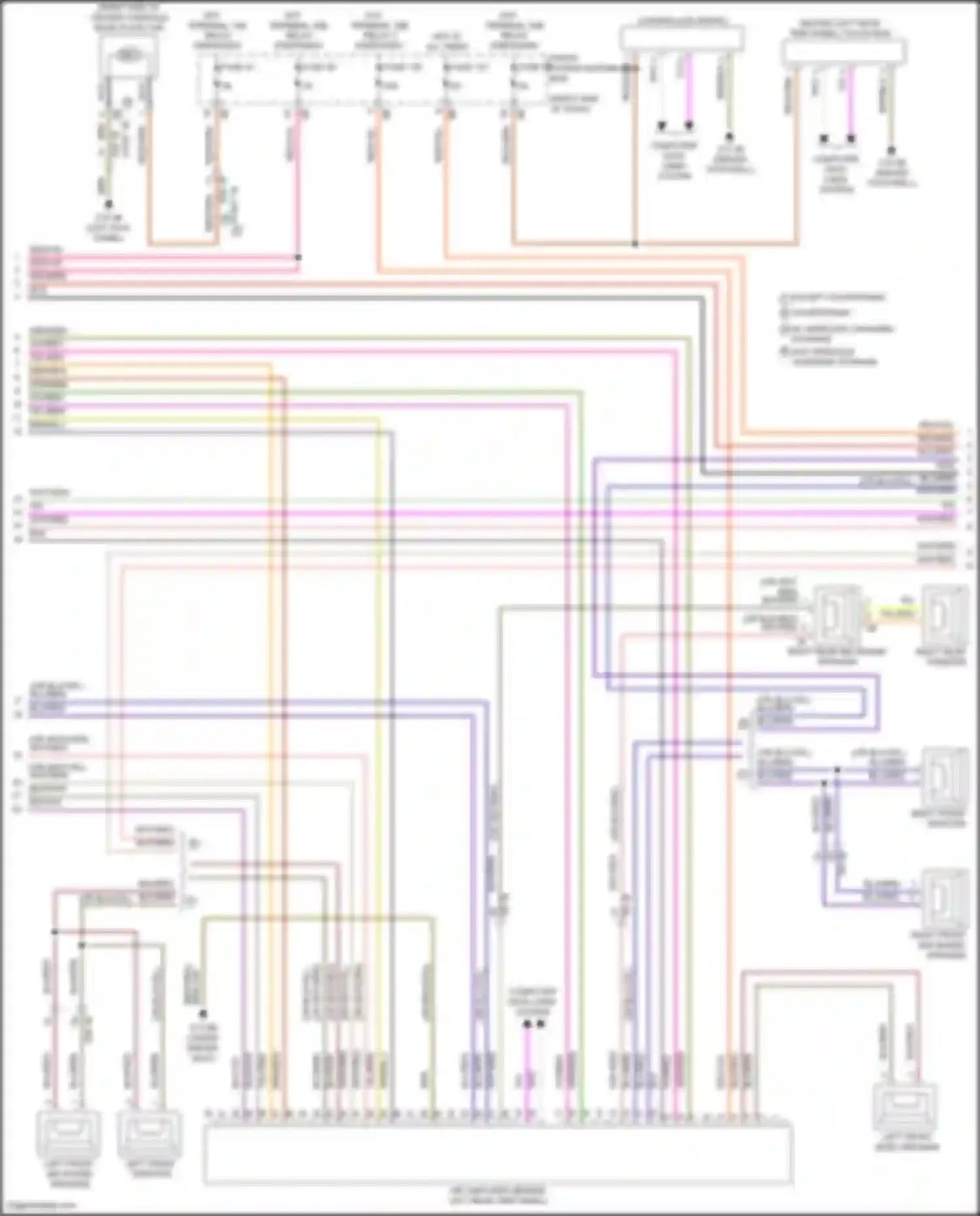 Wiring diagram blu/red for MINI Cooper Countryman II facelift (2020-2023) (8 of 33)