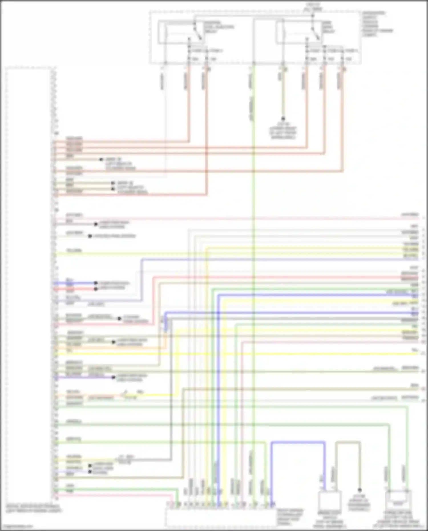 Wiring diagram wht/yel for MINI Cooper Countryman II facelift (2020-2023) (24 of 33)