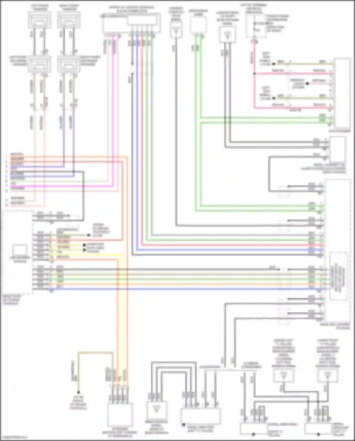 Wiring diagram blk/red for MINI Cooper Countryman II (2016-2020) (22 of 39)