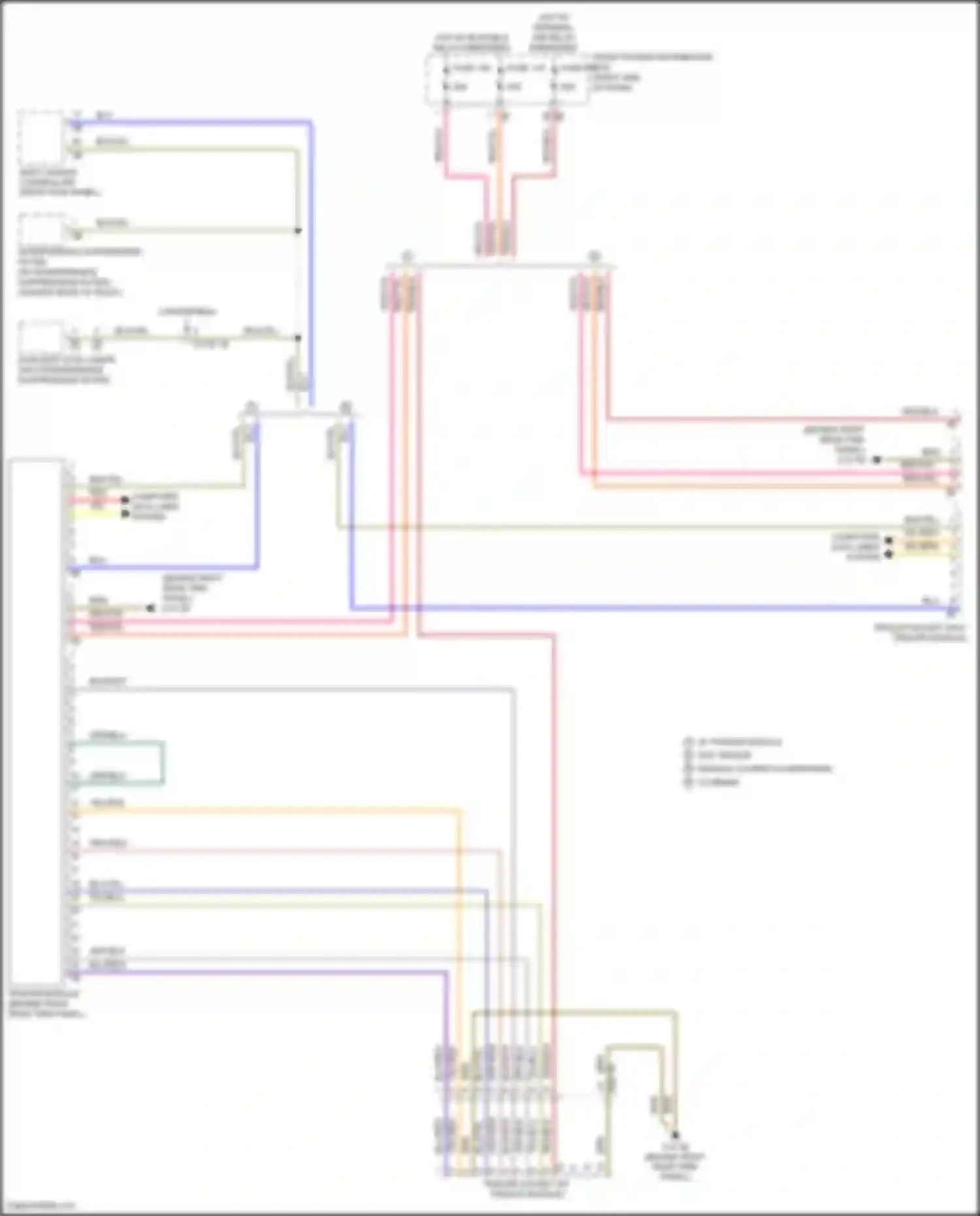 Wiring diagram red for MINI Cooper Countryman II (2016-2020) (10 of 67)
