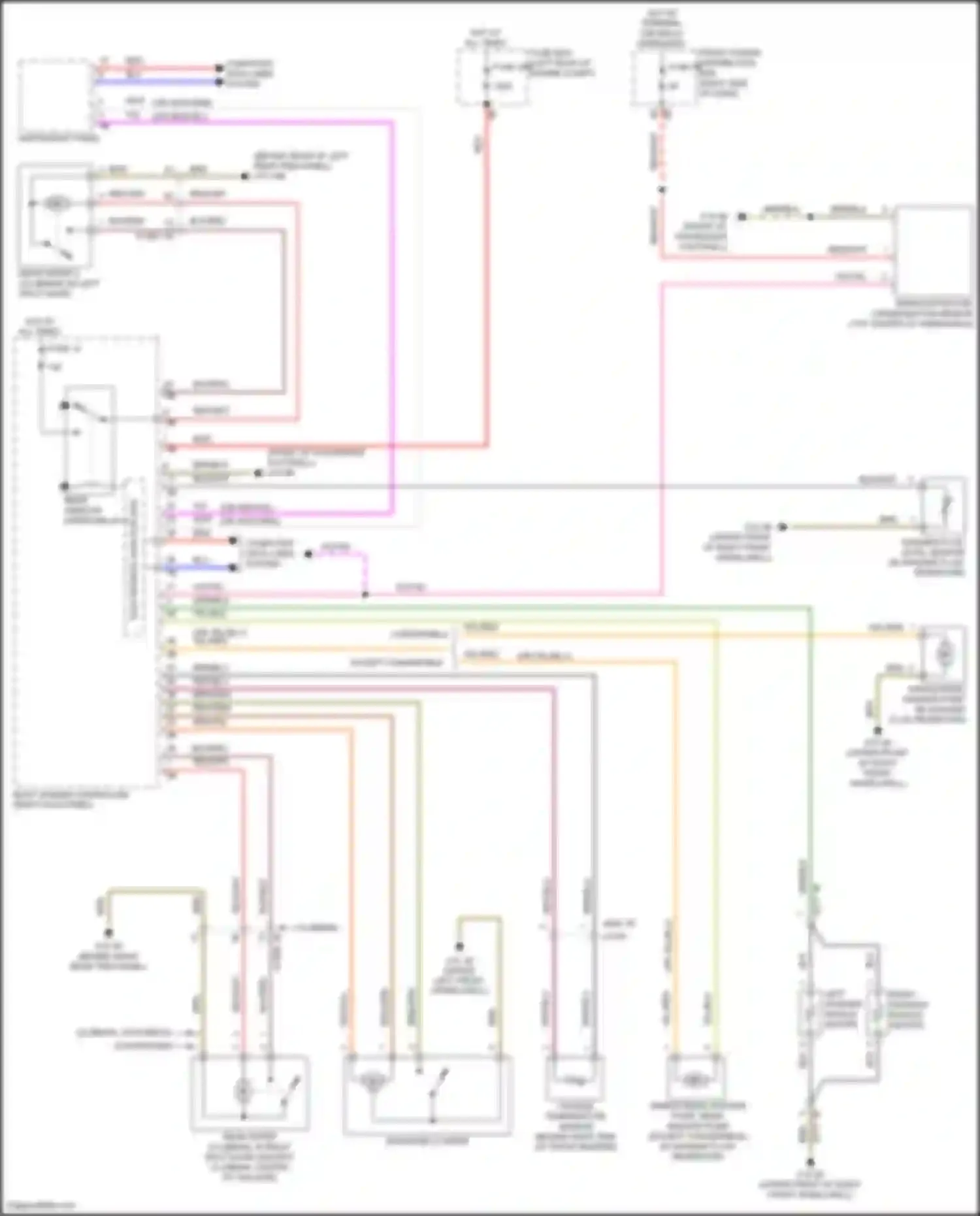 Wiring diagram yel/blk for MINI Cooper Countryman II (2016-2020) (17 of 20)