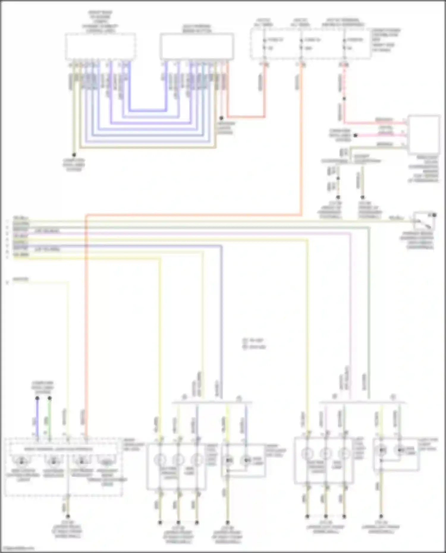 Wiring diagram yel/blu for MINI Cooper Countryman II (2016-2020) (6 of 27)