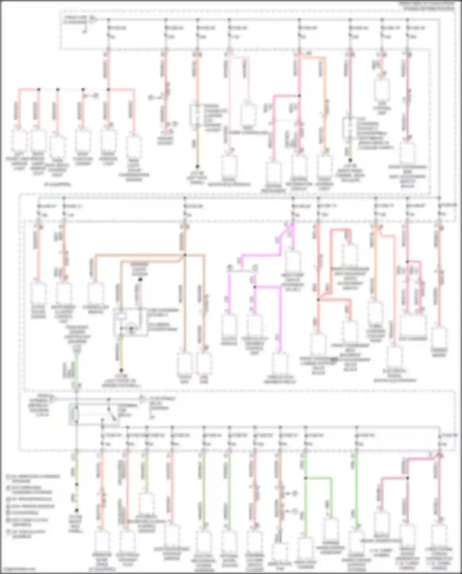 Wiring diagram steering column switch cluster for MINI Cooper Countryman III (2023-2024) (8 of 12)