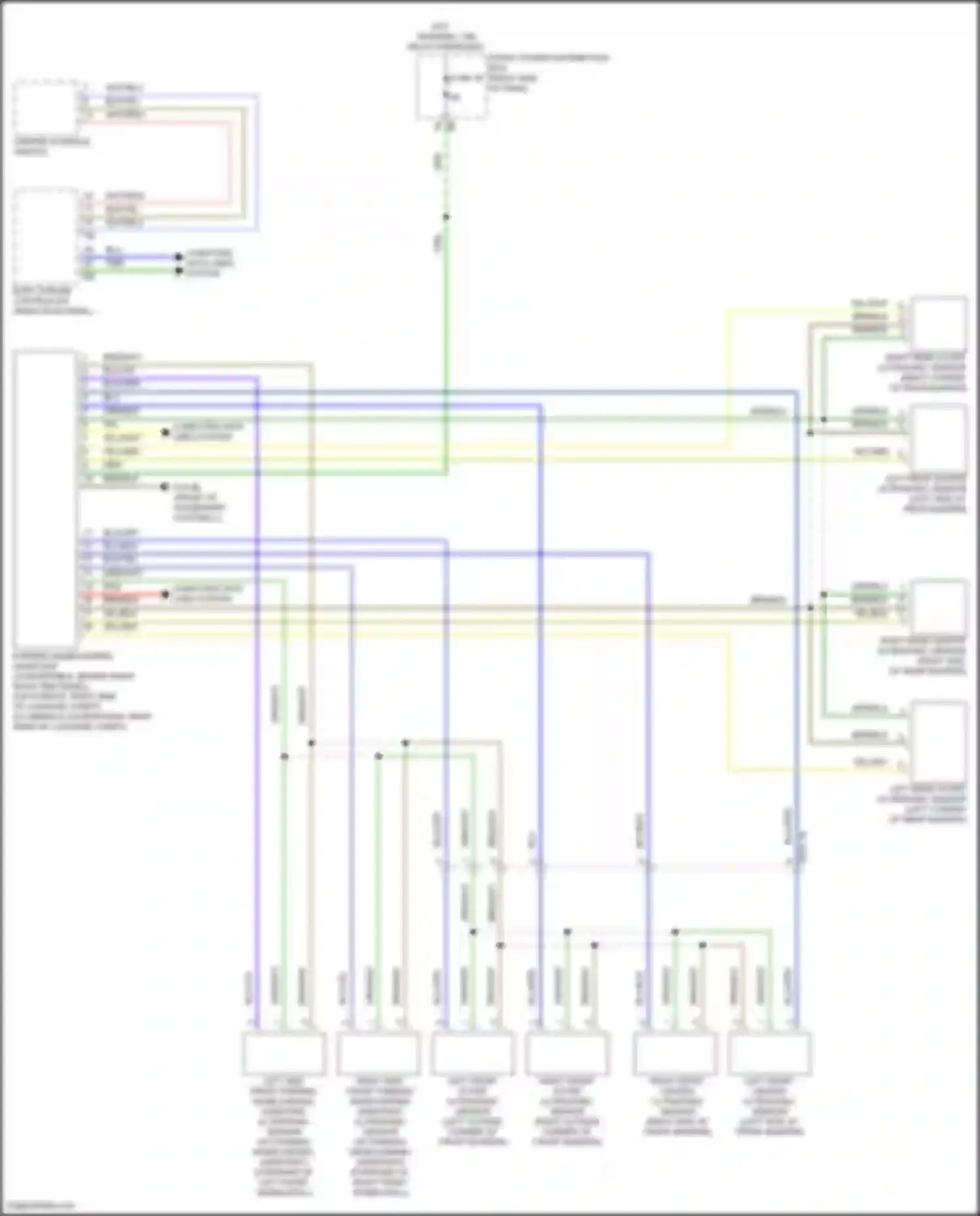Wiring diagram yel/wht for MINI Cooper Countryman III (2023-2024) (3 of 17)