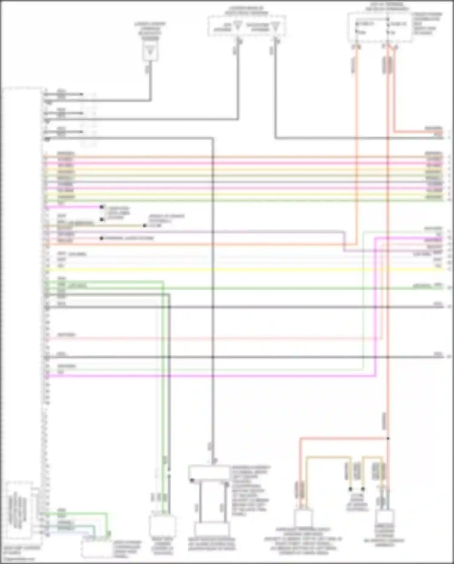 Cooper S Clubman MINI II facelift (2019-2024): Radio circuit, w/ base radio & active sound design (1 of 4)