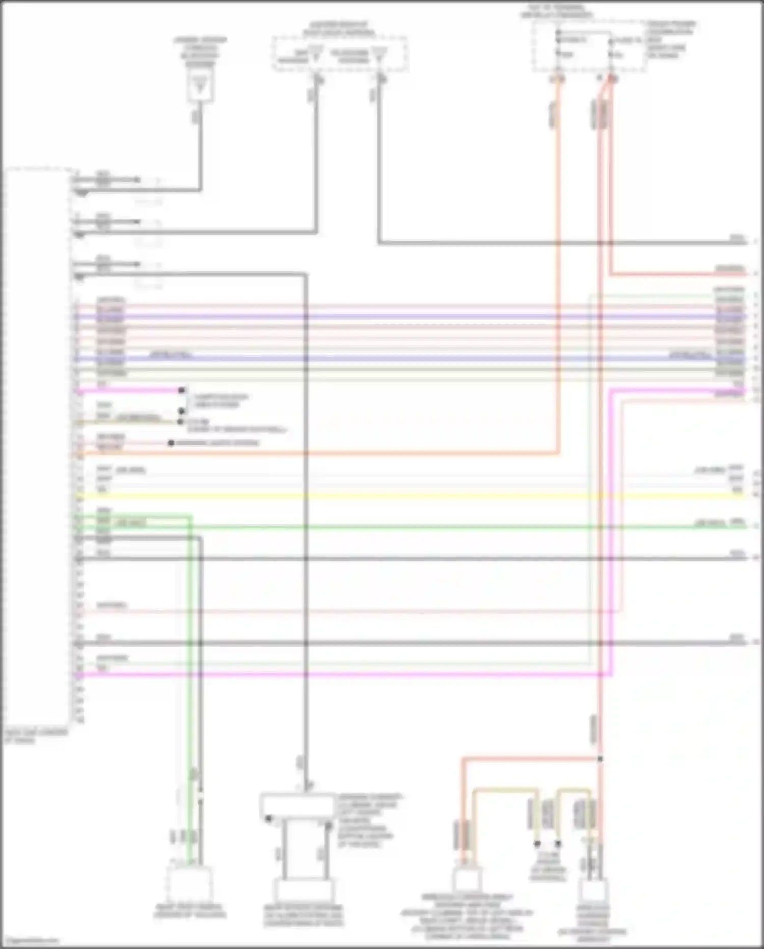 Cooper S Clubman MINI II facelift (2019-2024): Radio circuit, w/ base radio w/o active sound design (1 of 4)