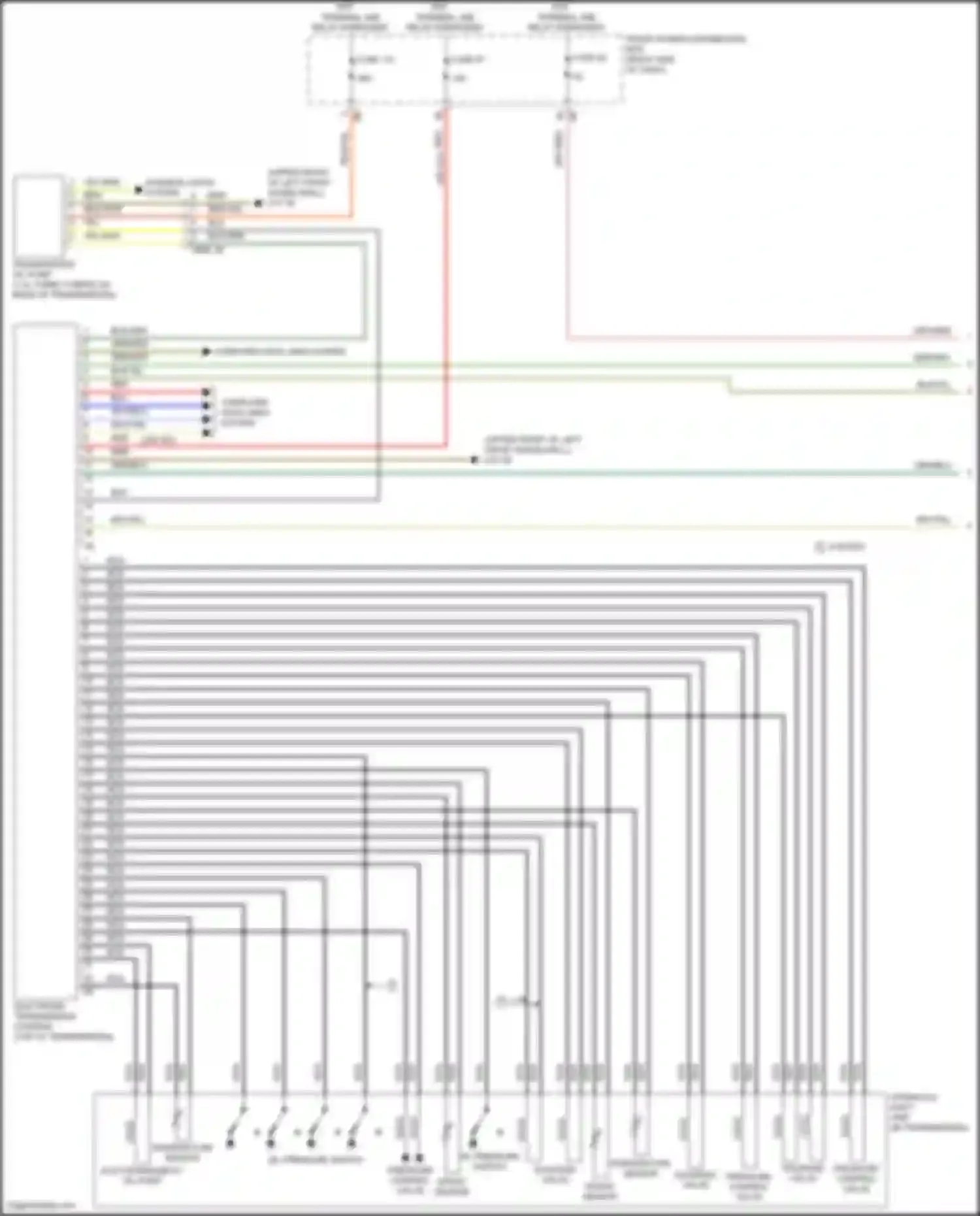 Wiring diagram 8 speed for MINI Cooper S Clubman II facelift (2019-2024) (1 of 1)