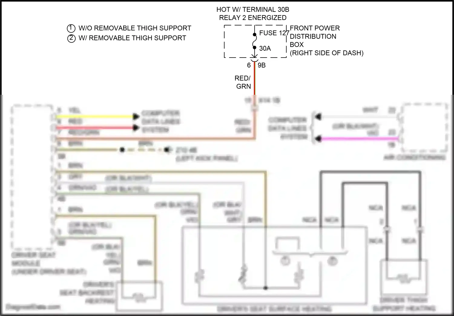 MINI Cooper S Clubman II facelift (2019-2024) computer data lines system wiring diagram  (66 of 76)
