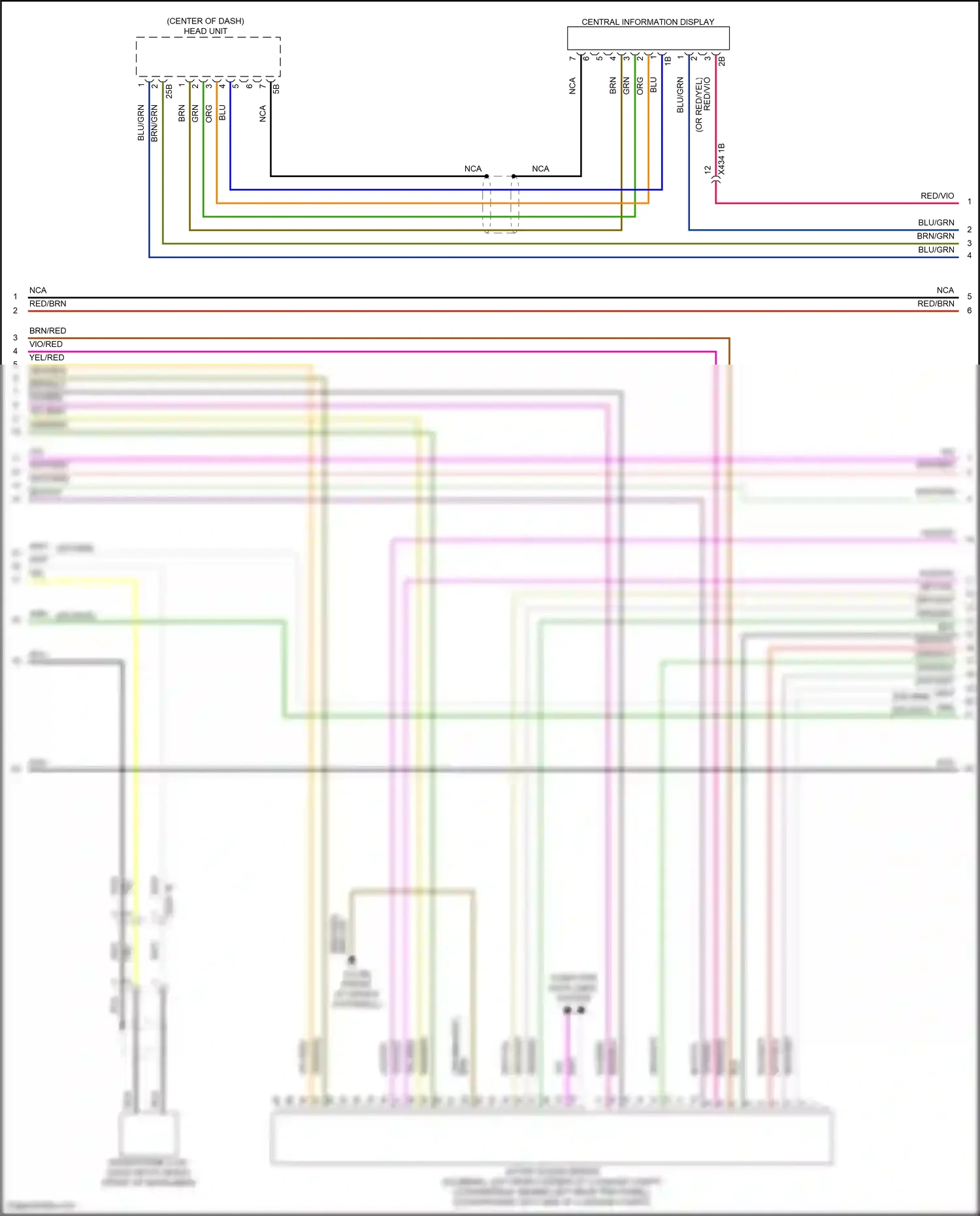 MINI Cooper S Clubman II facelift (2019-2024) computer data lines system wiring diagram  (9 of 76)